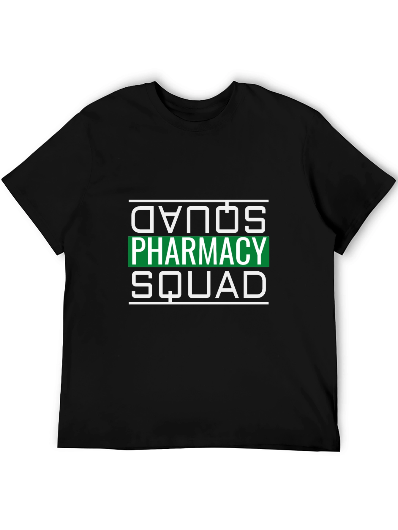 Pharmacy Squad Black T-Shirt