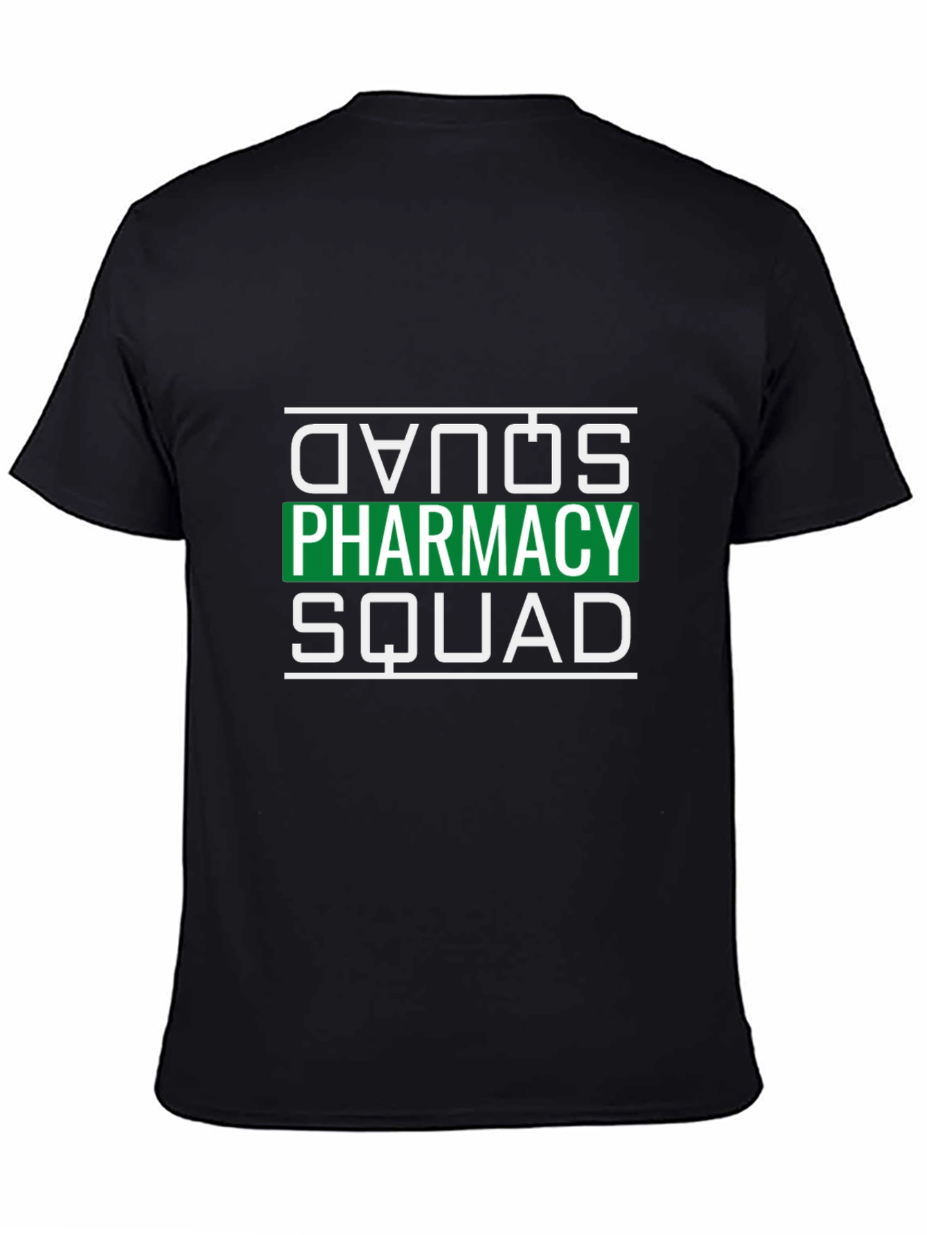 Pharmacy Squad Black T-Shirt