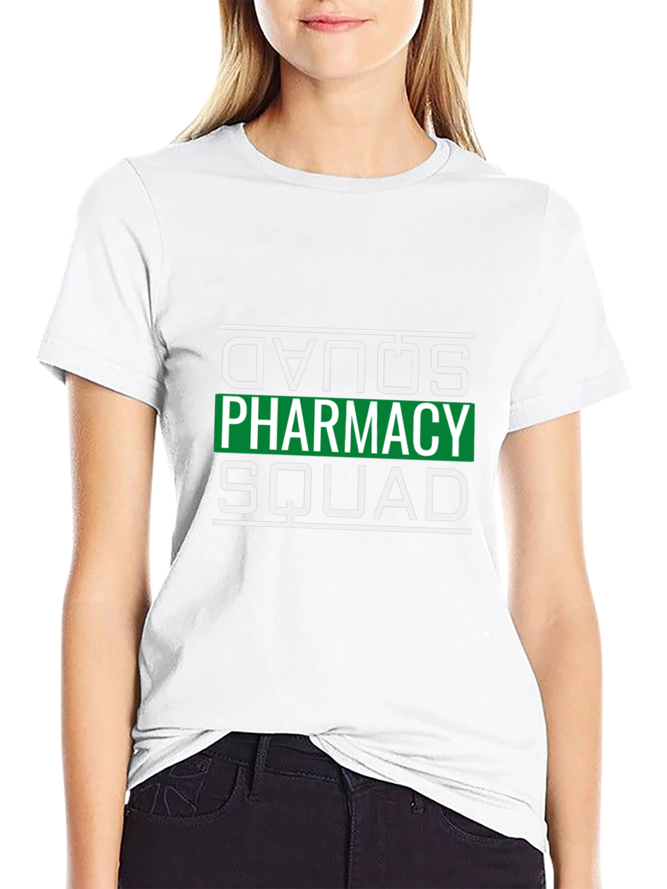 Pharmacy Squad Black T-Shirt