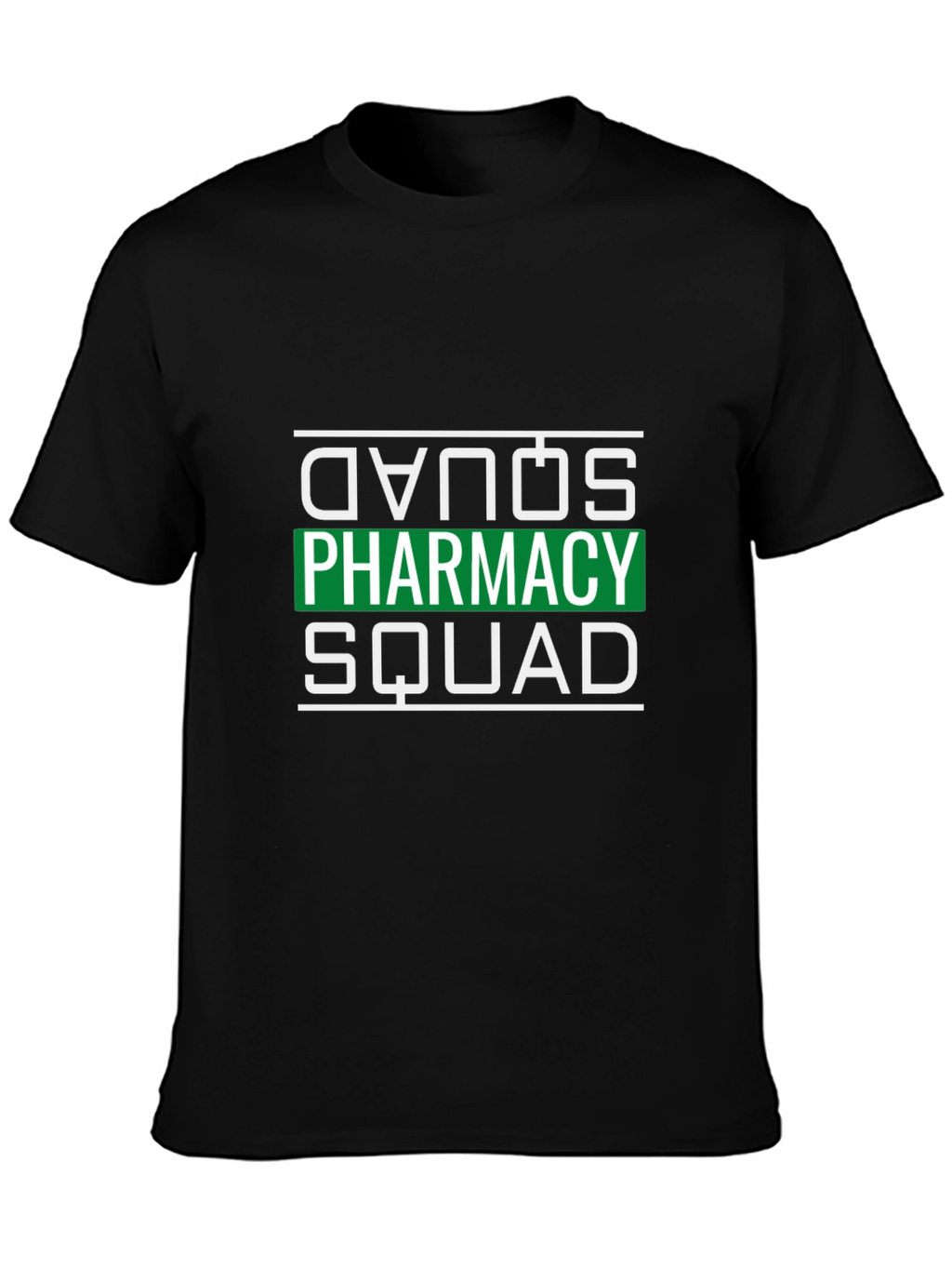 Pharmacy Squad Black T-Shirt