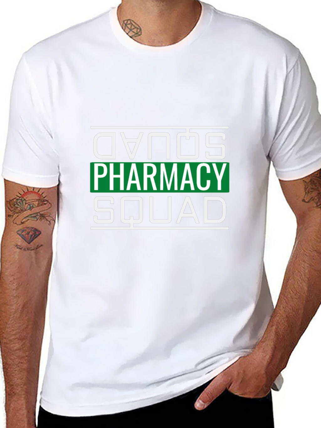 Pharmacy Squad Black T-Shirt