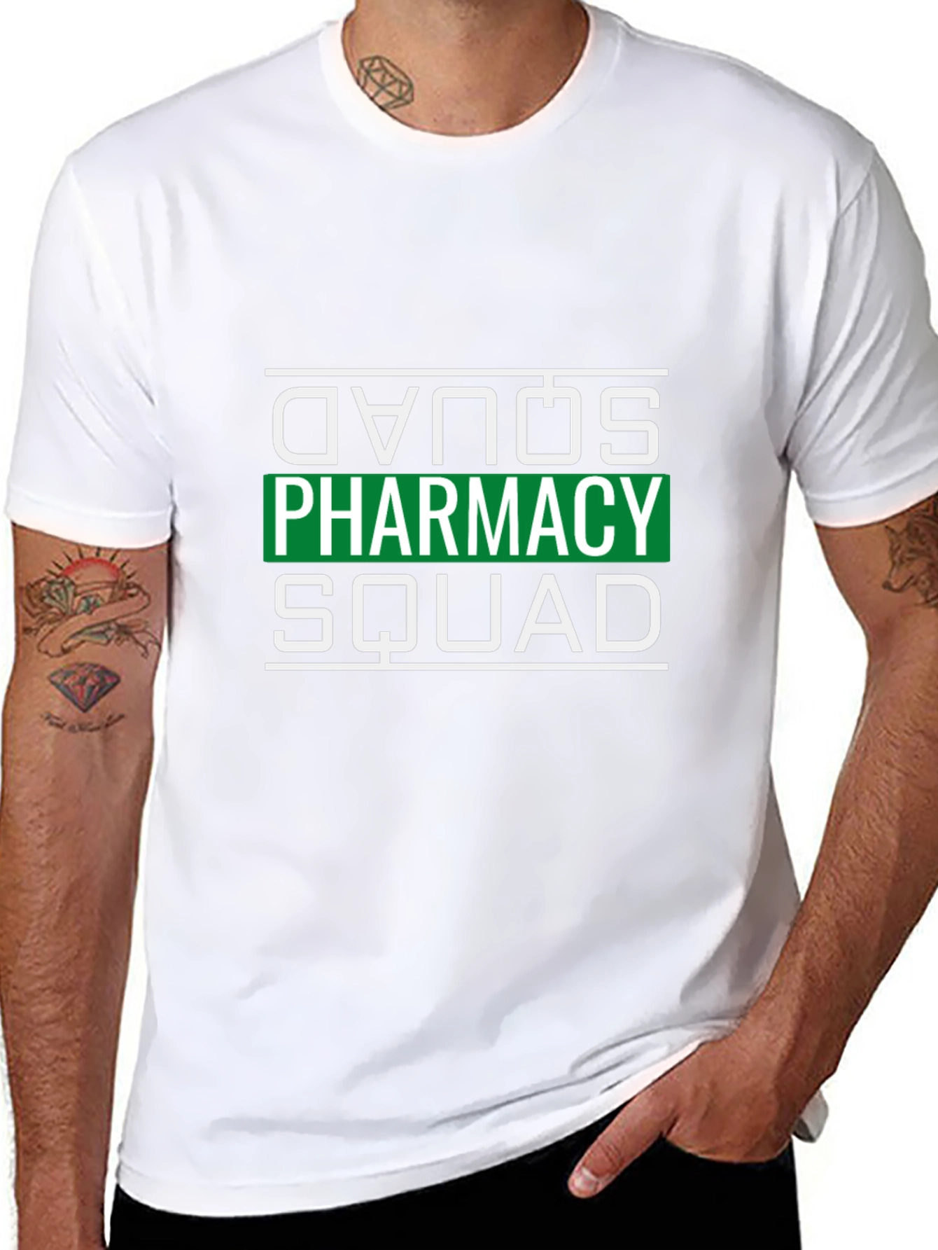 Pharmacy Squad Black T-Shirt