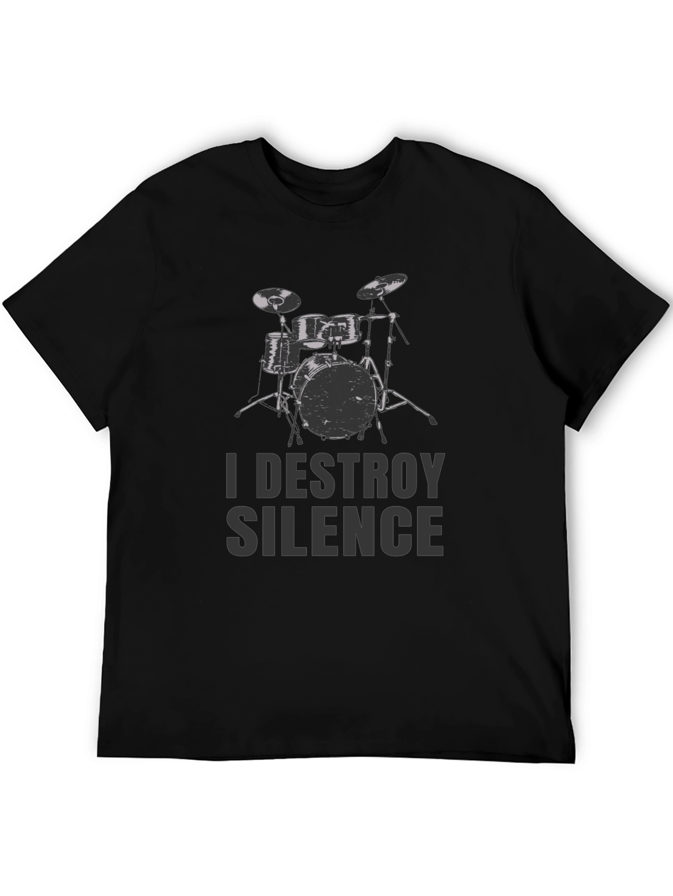 I Destroy Silence Drummer Tee