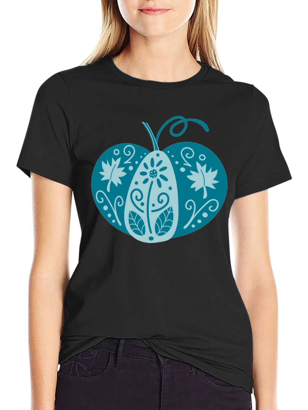 Pumpkin Patch T-Shirt - Black
