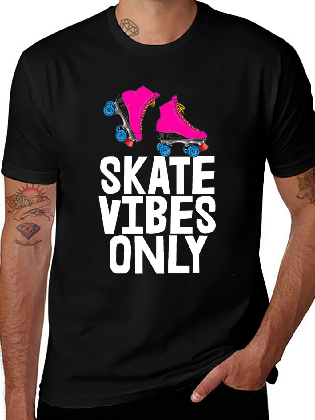 Skate Vibes Only Graphic T-Shirt