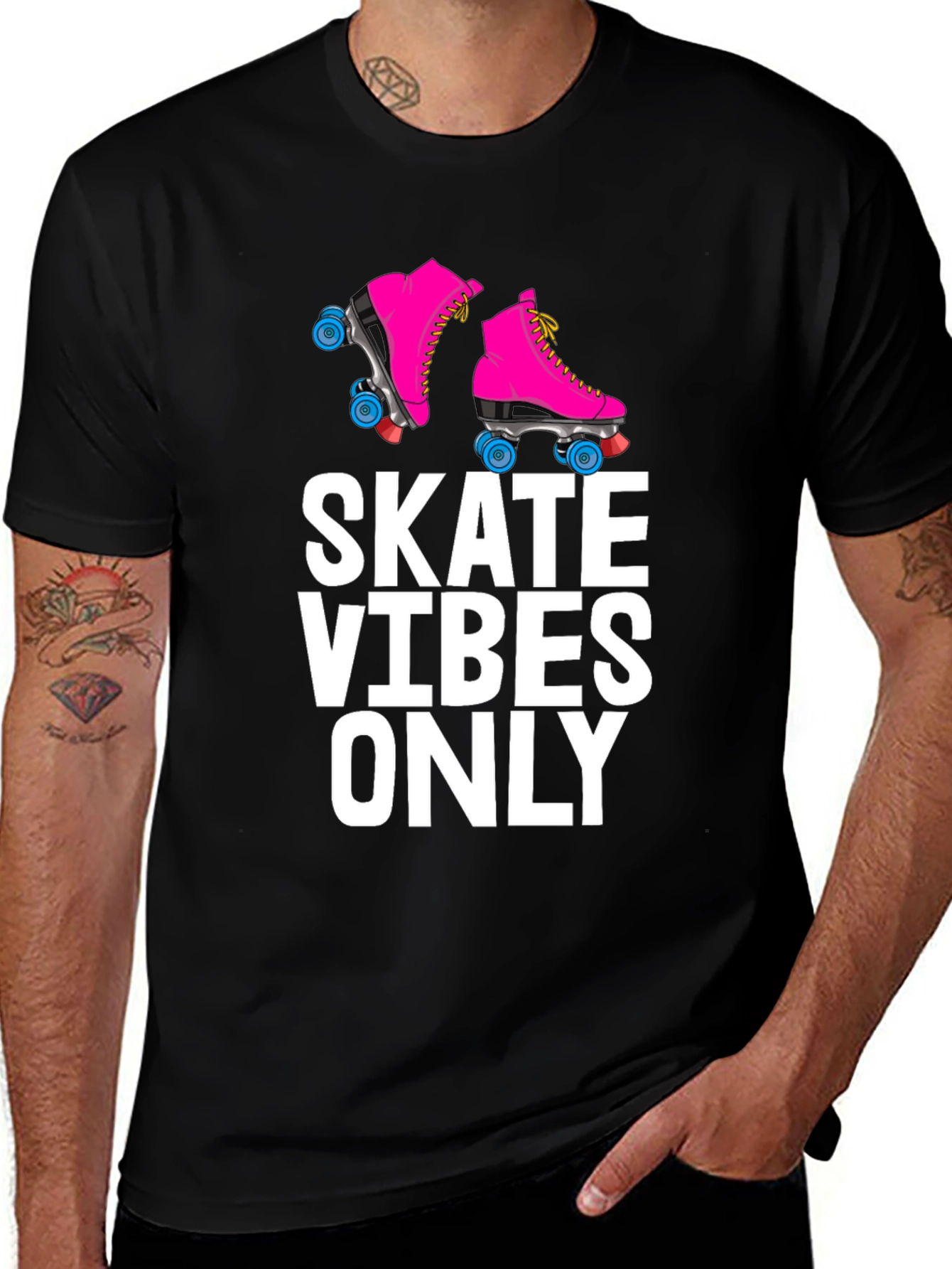 Skate Vibes Only Graphic T-Shirt