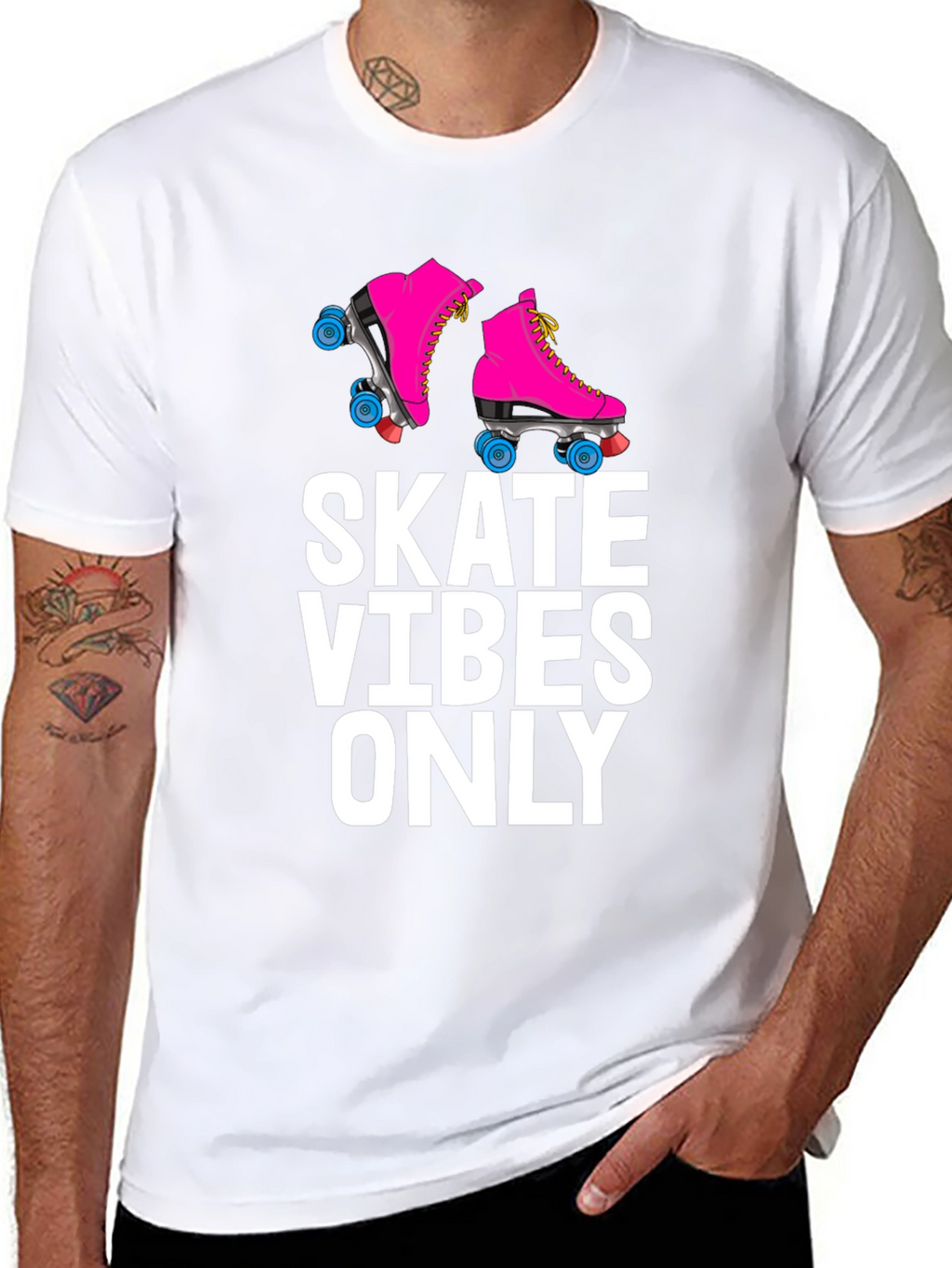 Skate Vibes Only Graphic T-Shirt