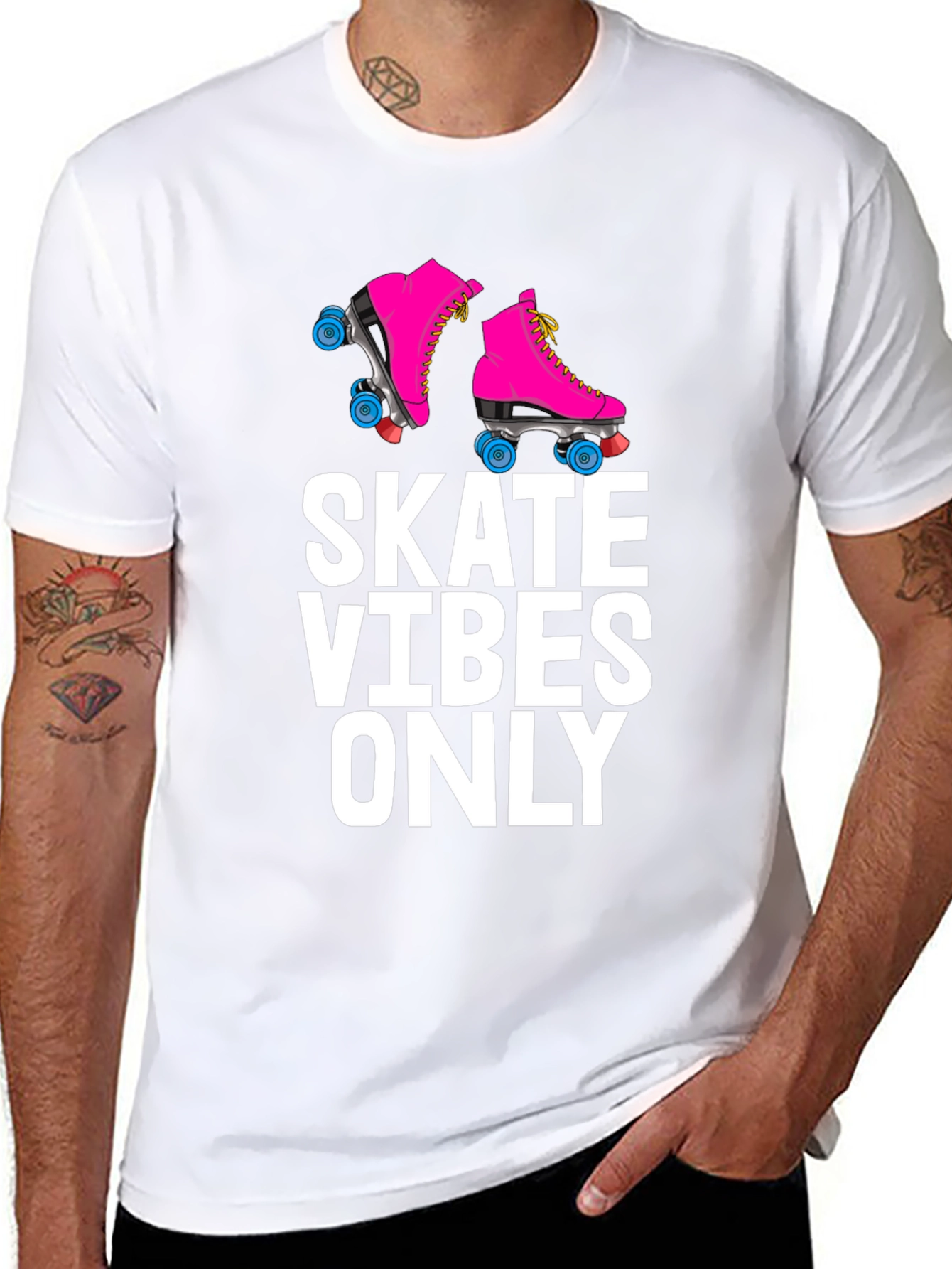 Skate Vibes Only Graphic T-Shirt
