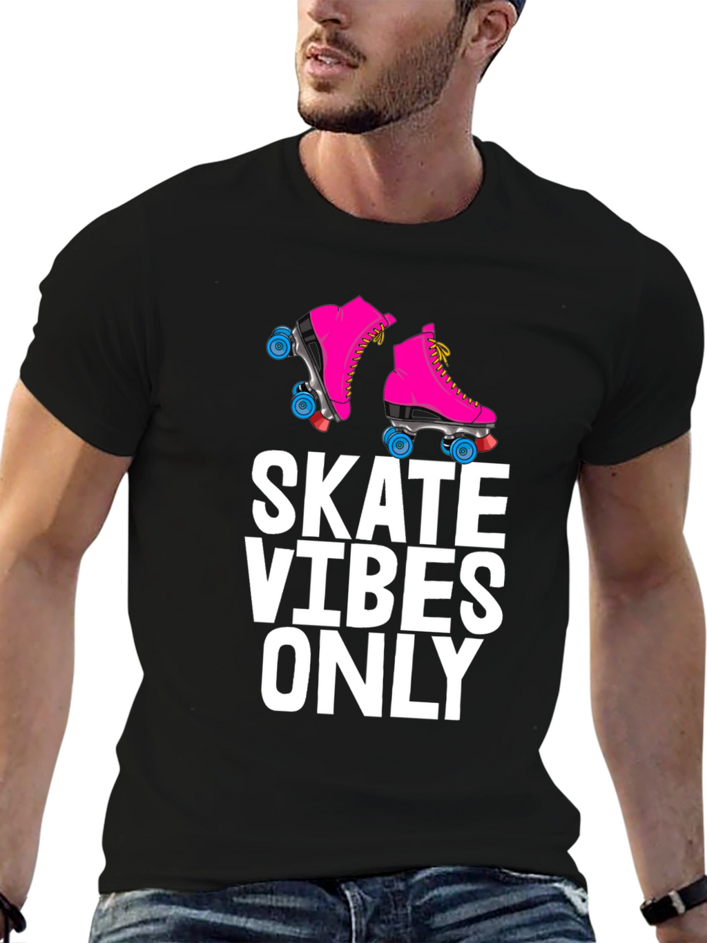 Skate Vibes Only Graphic T-Shirt