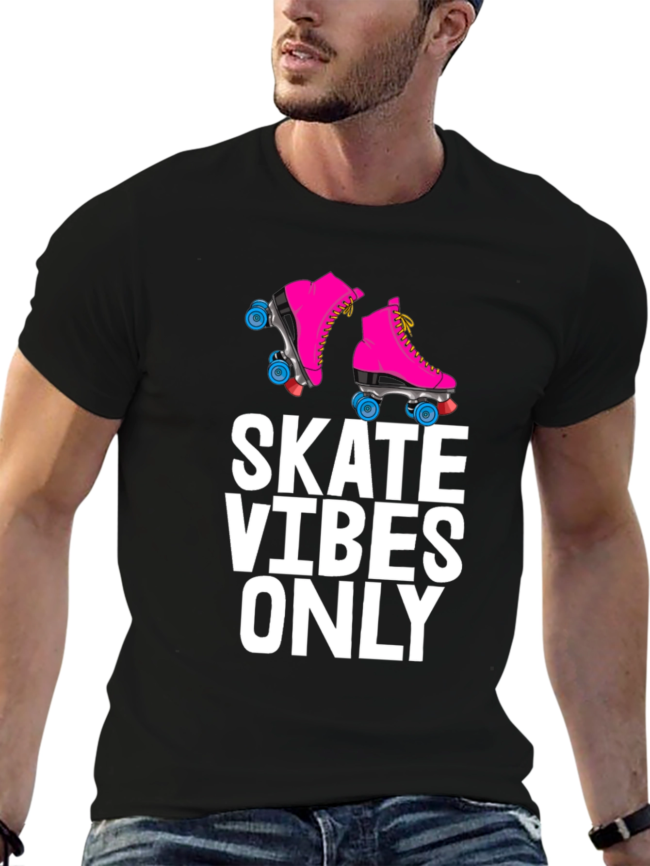 Skate Vibes Only Graphic T-Shirt