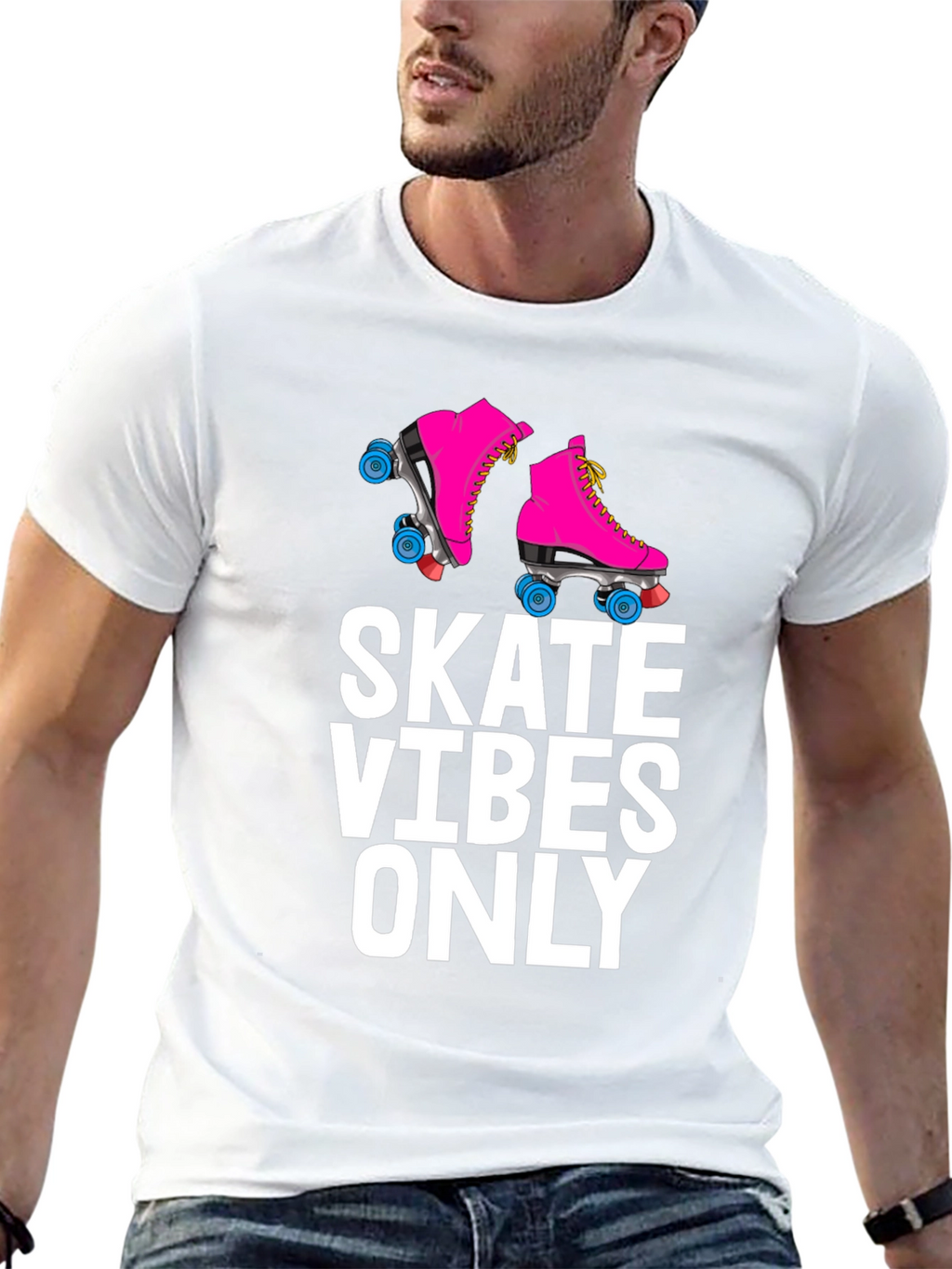 Skate Vibes Only Graphic T-Shirt