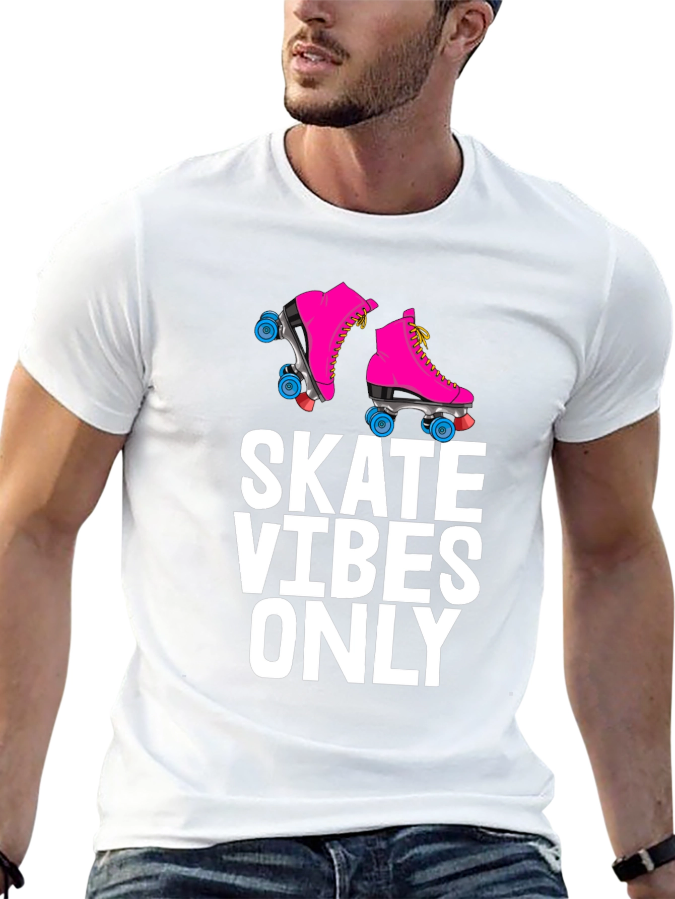 Skate Vibes Only Graphic T-Shirt