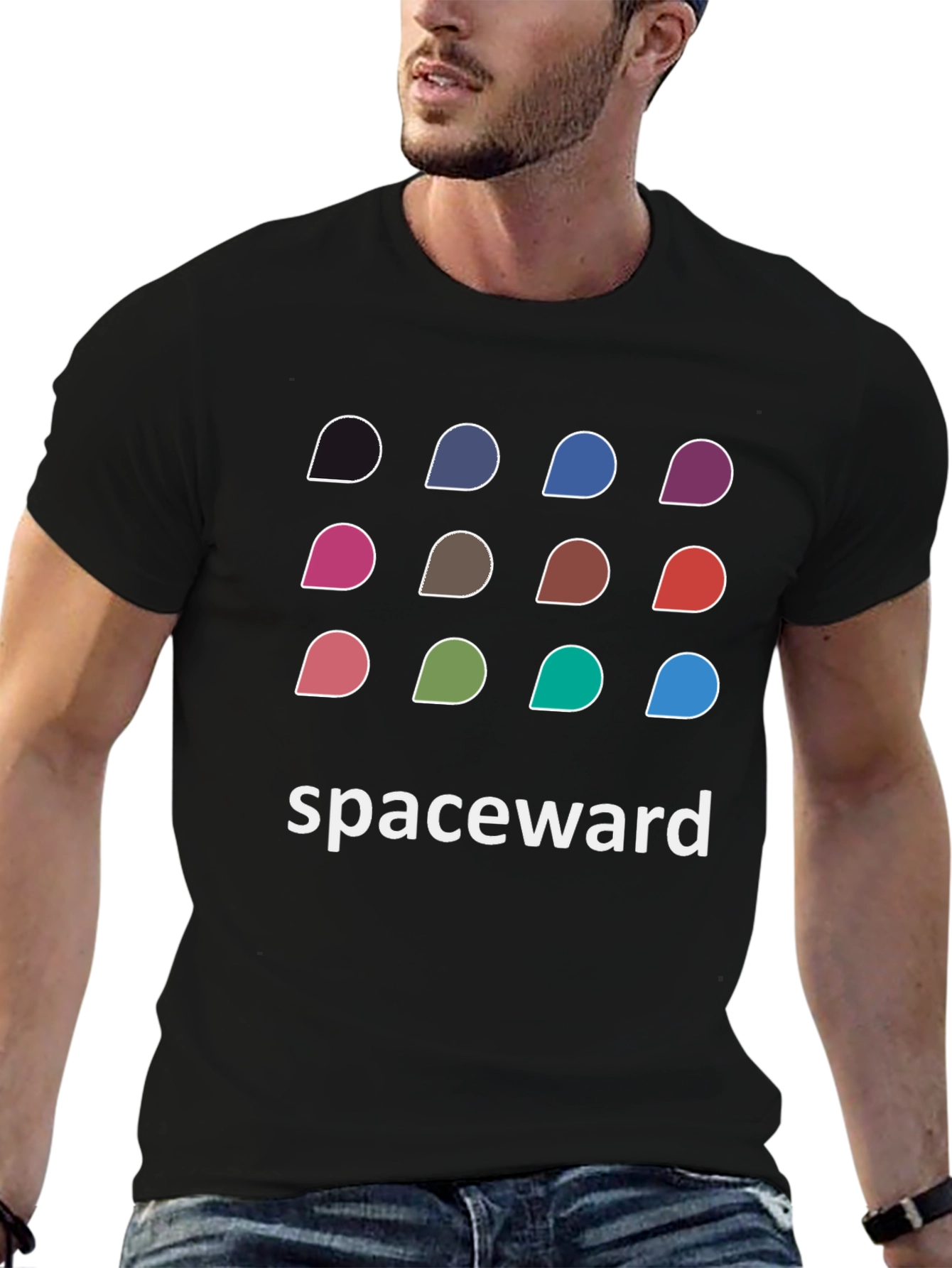 Spaceward Graphic Tee - Modern Casual Wear