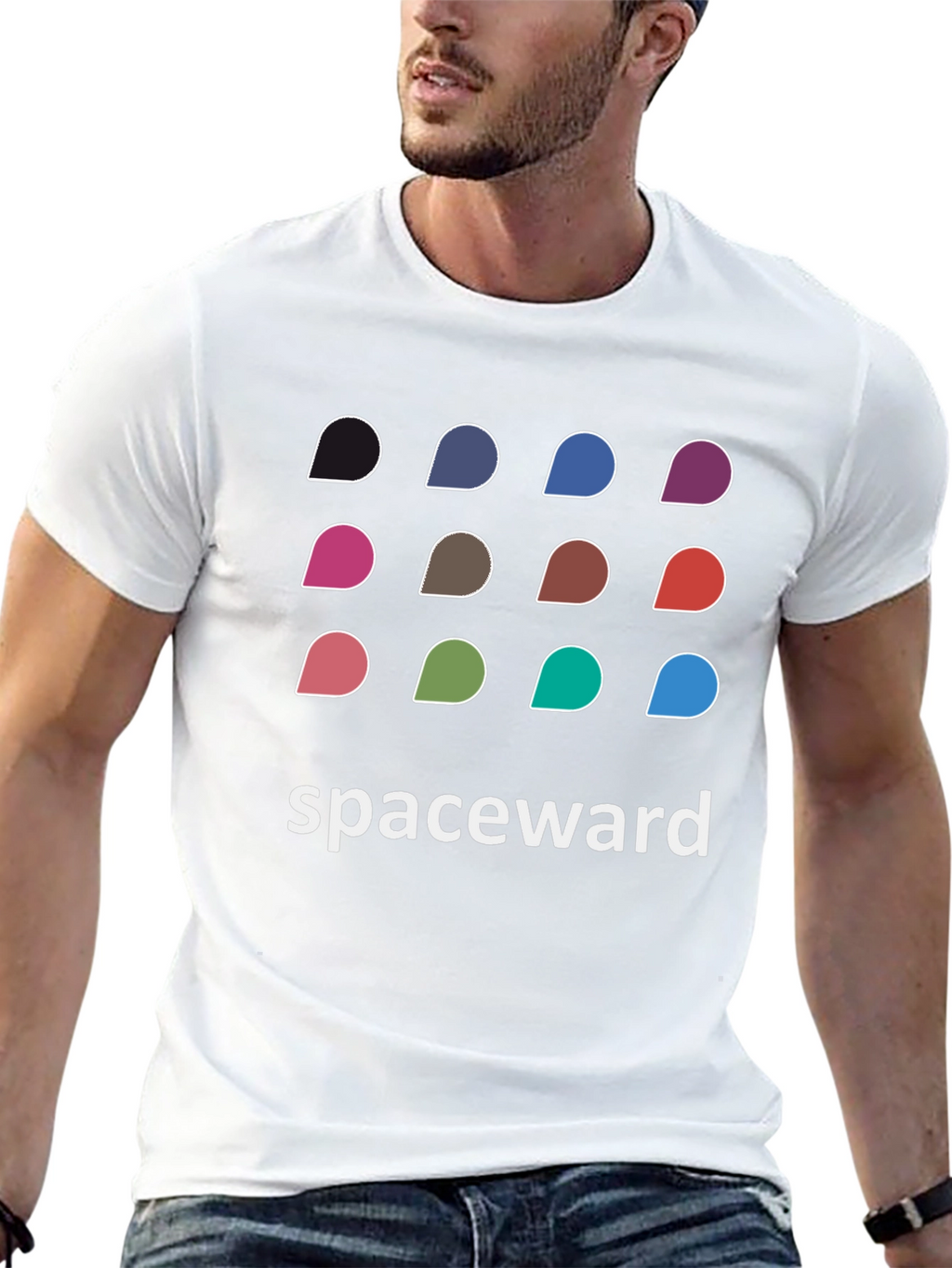 Spaceward Graphic Tee - Modern Casual Wear