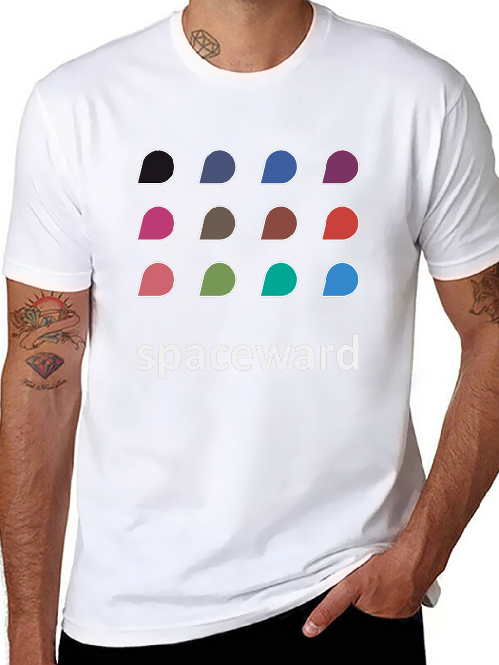 Spaceward Graphic Tee - Modern Casual Wear