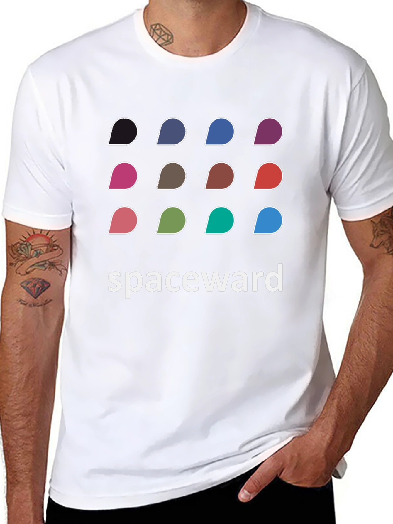 Spaceward Graphic Tee - Modern Casual Wear