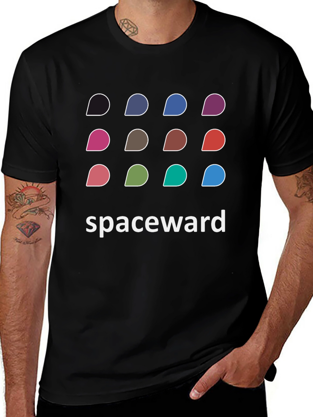 Spaceward Graphic Tee - Modern Casual Wear