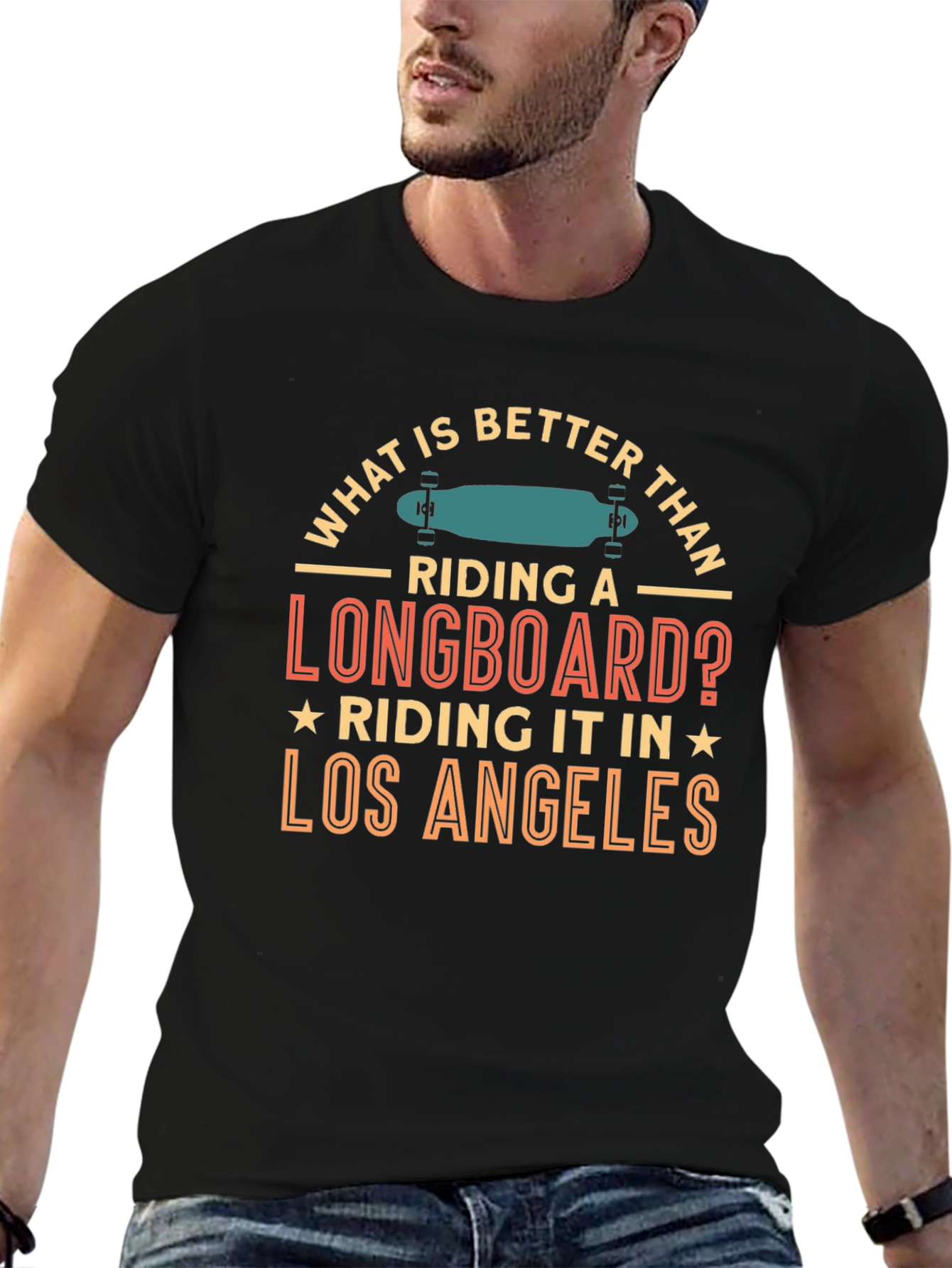 Longboard Los Angeles Graphic Tee
