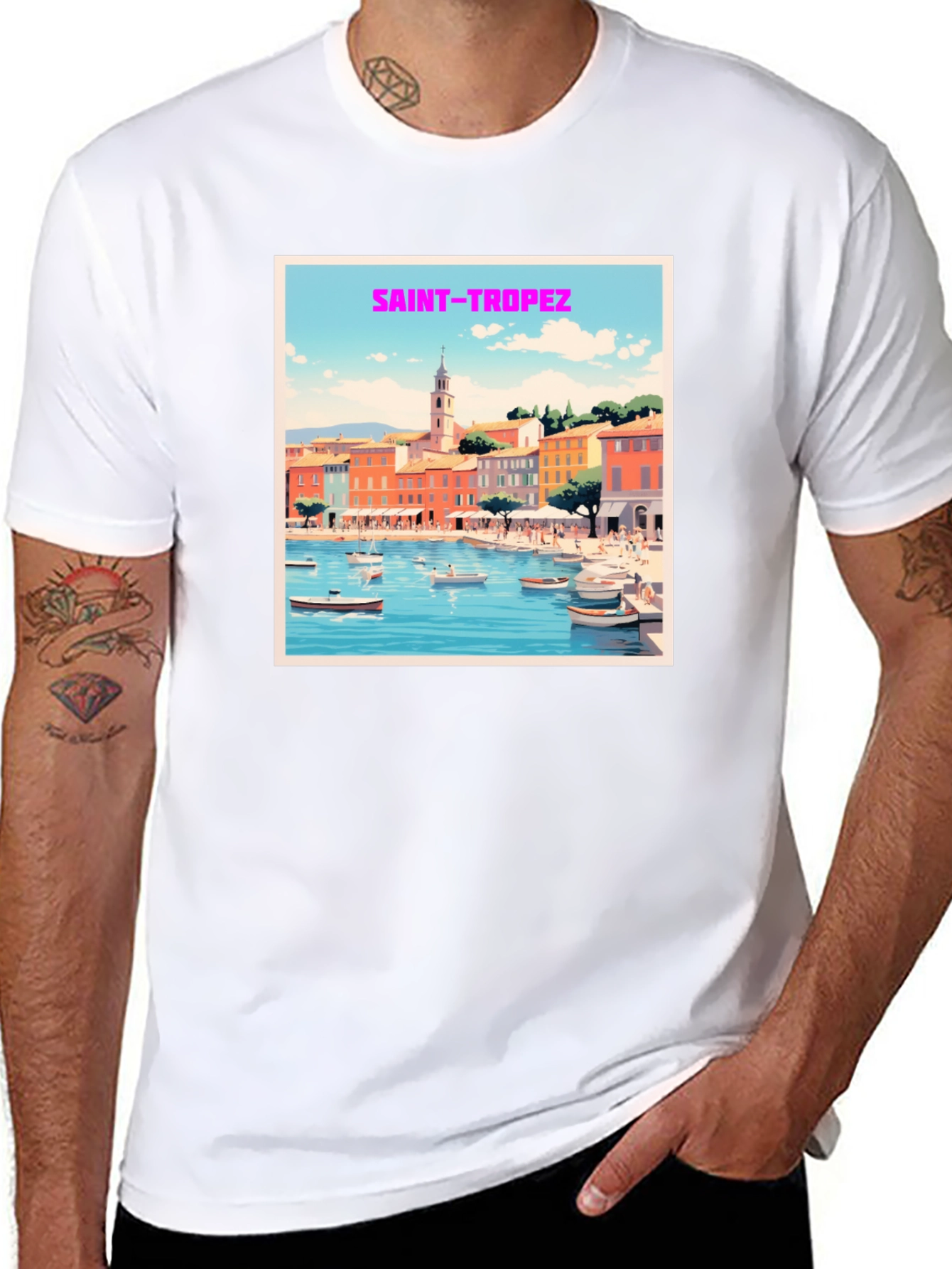 Saint-Tropez Graphic T-Shirt
