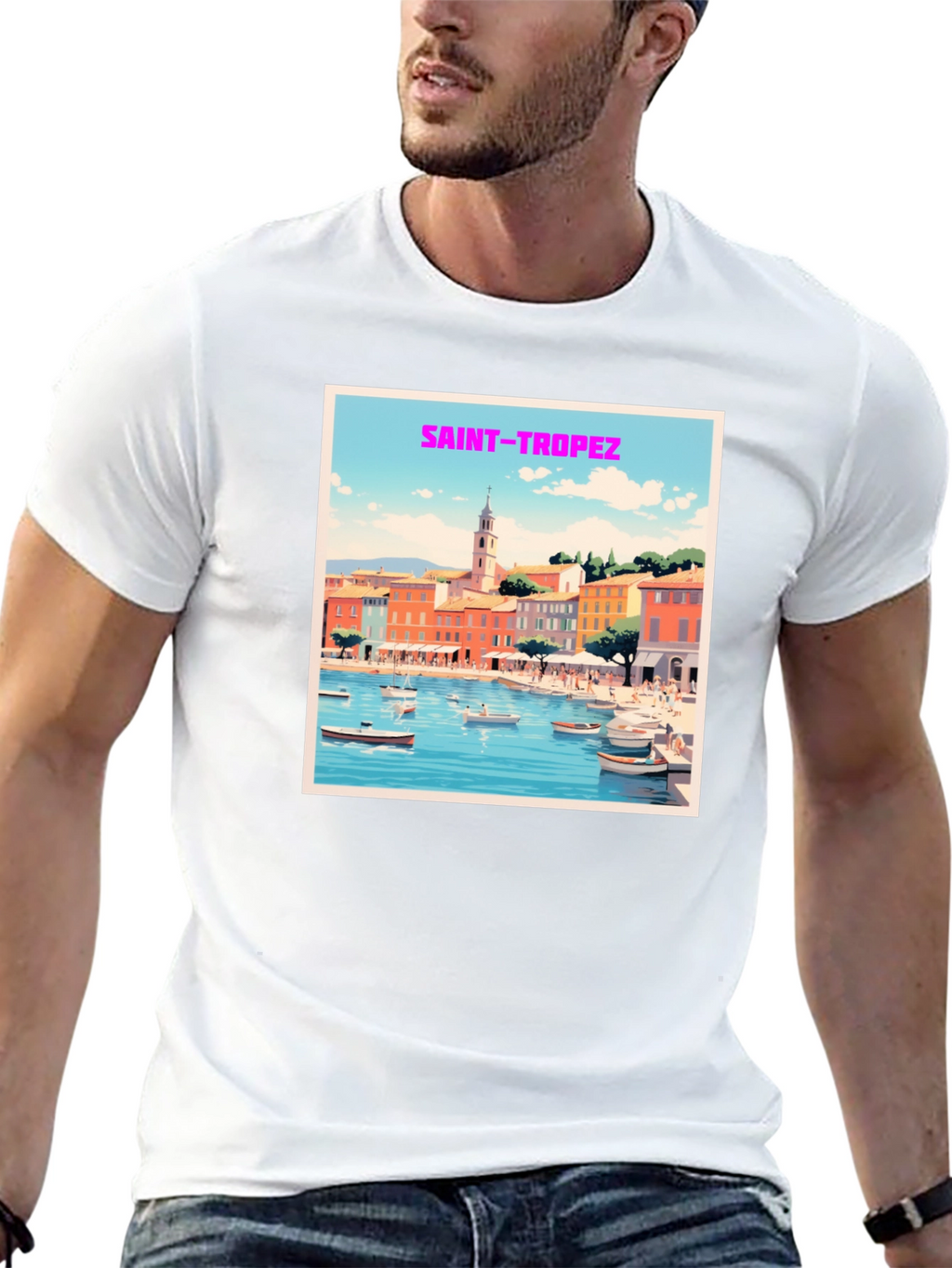 Saint-Tropez Graphic T-Shirt