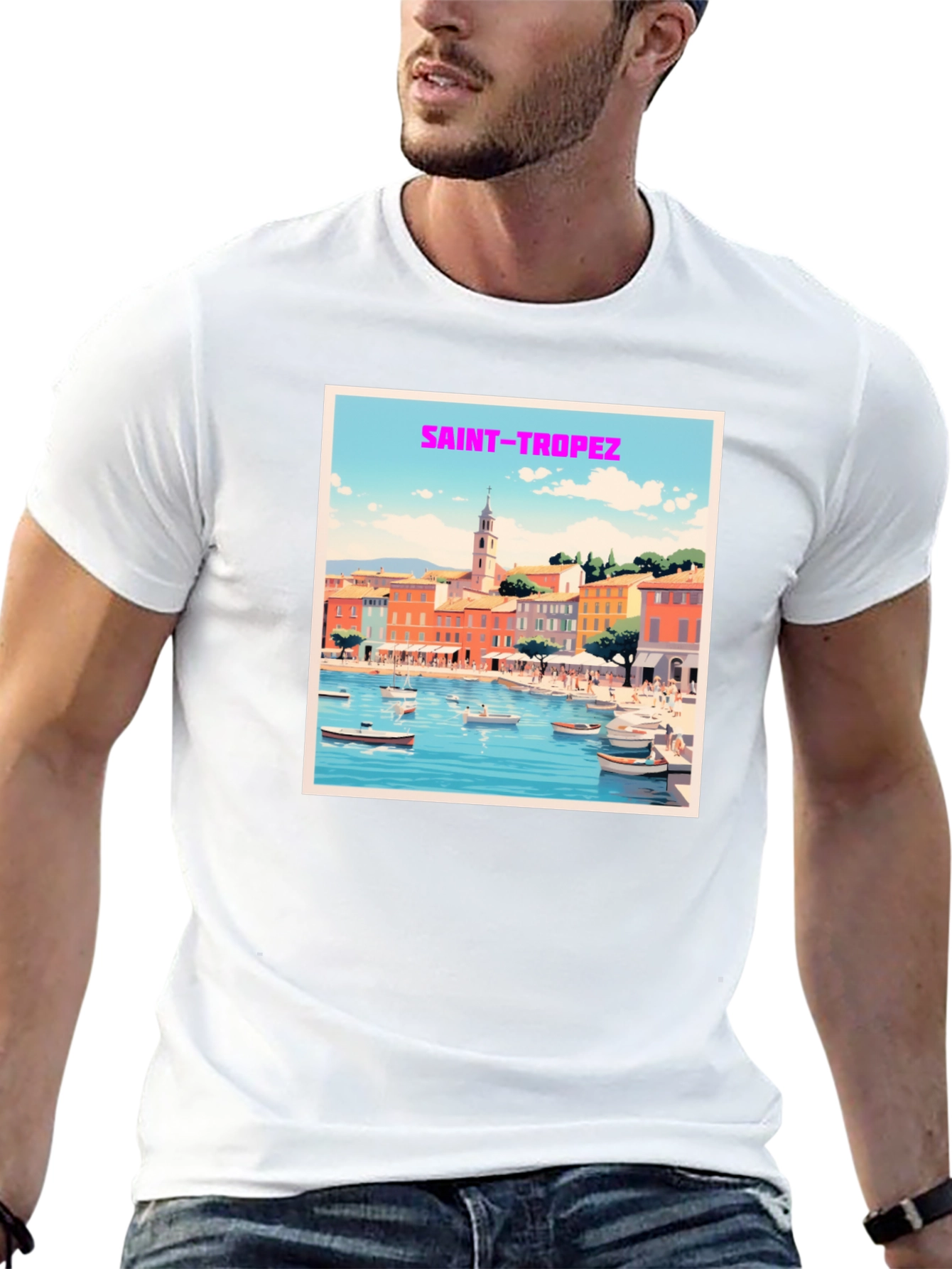 Saint-Tropez Graphic T-Shirt