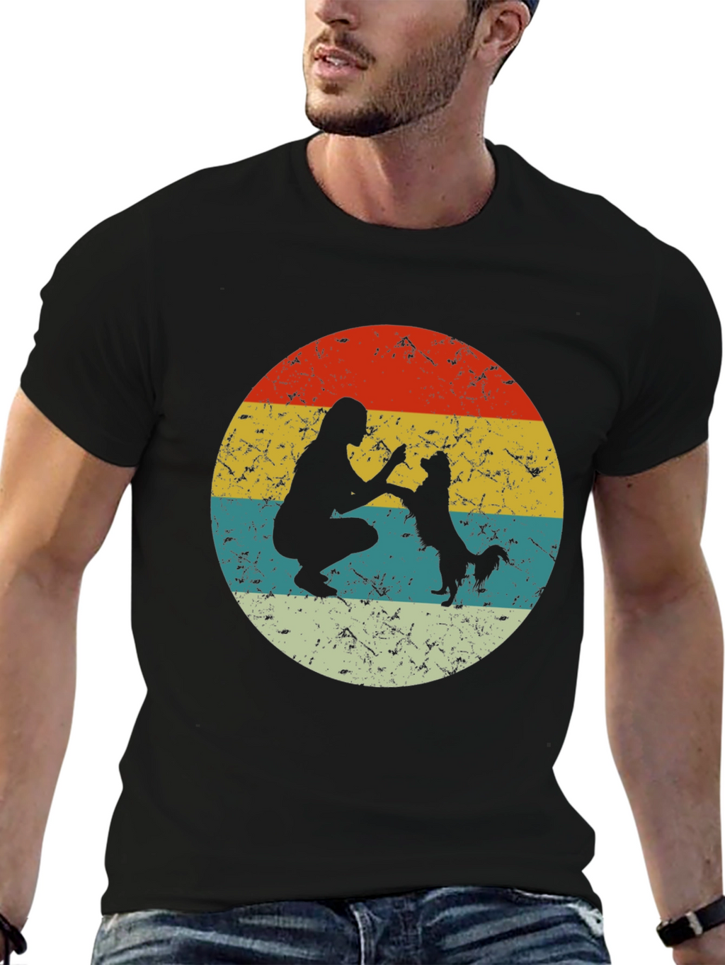Retro Dog Lover T-Shirt
