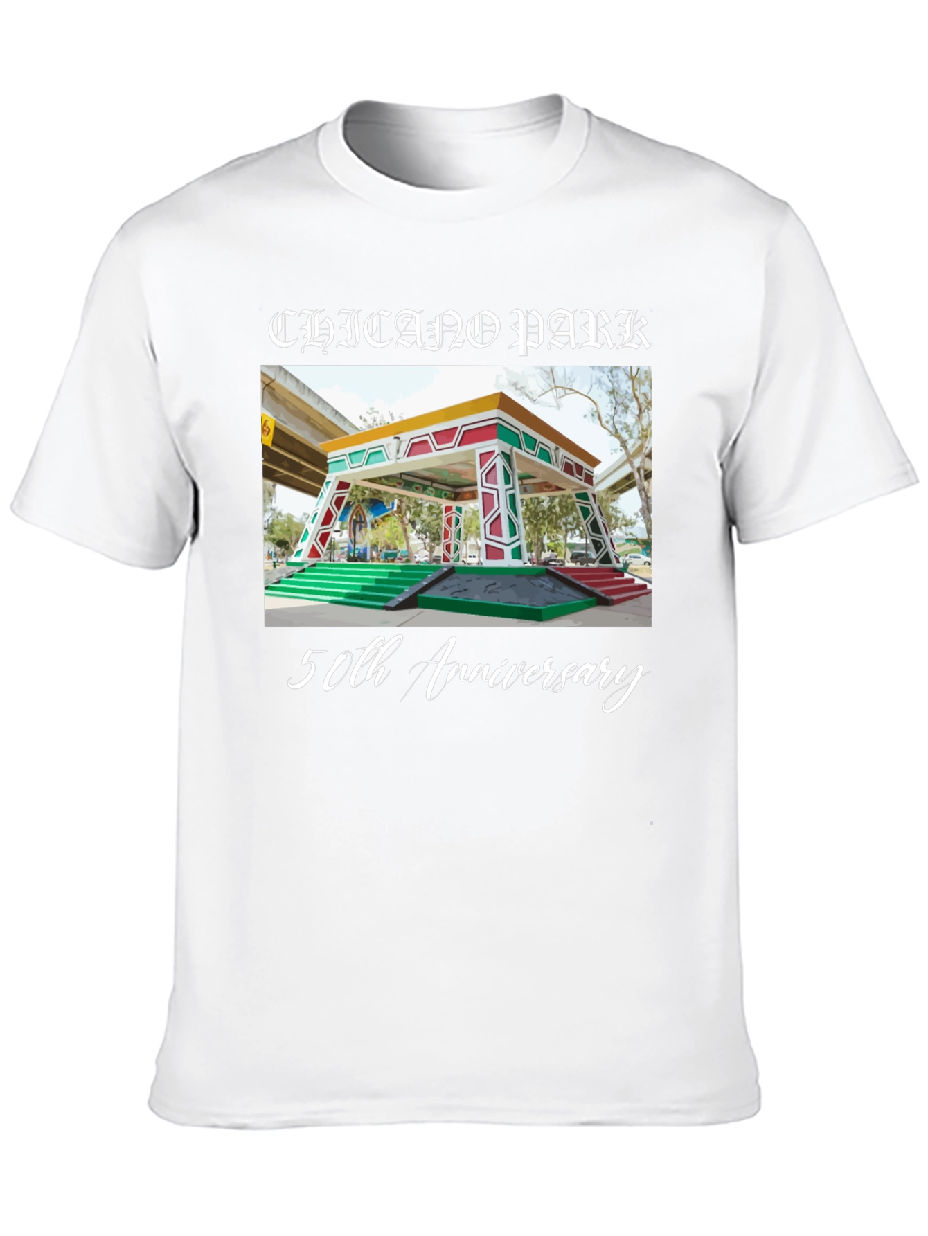 Chicano Park 50th Anniversary Black T-Shirt