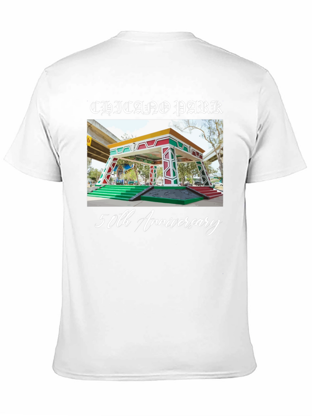 Chicano Park 50th Anniversary Black T-Shirt