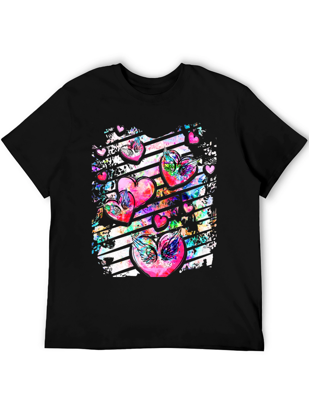 Heart Wings Graphic Tee - Unisex
