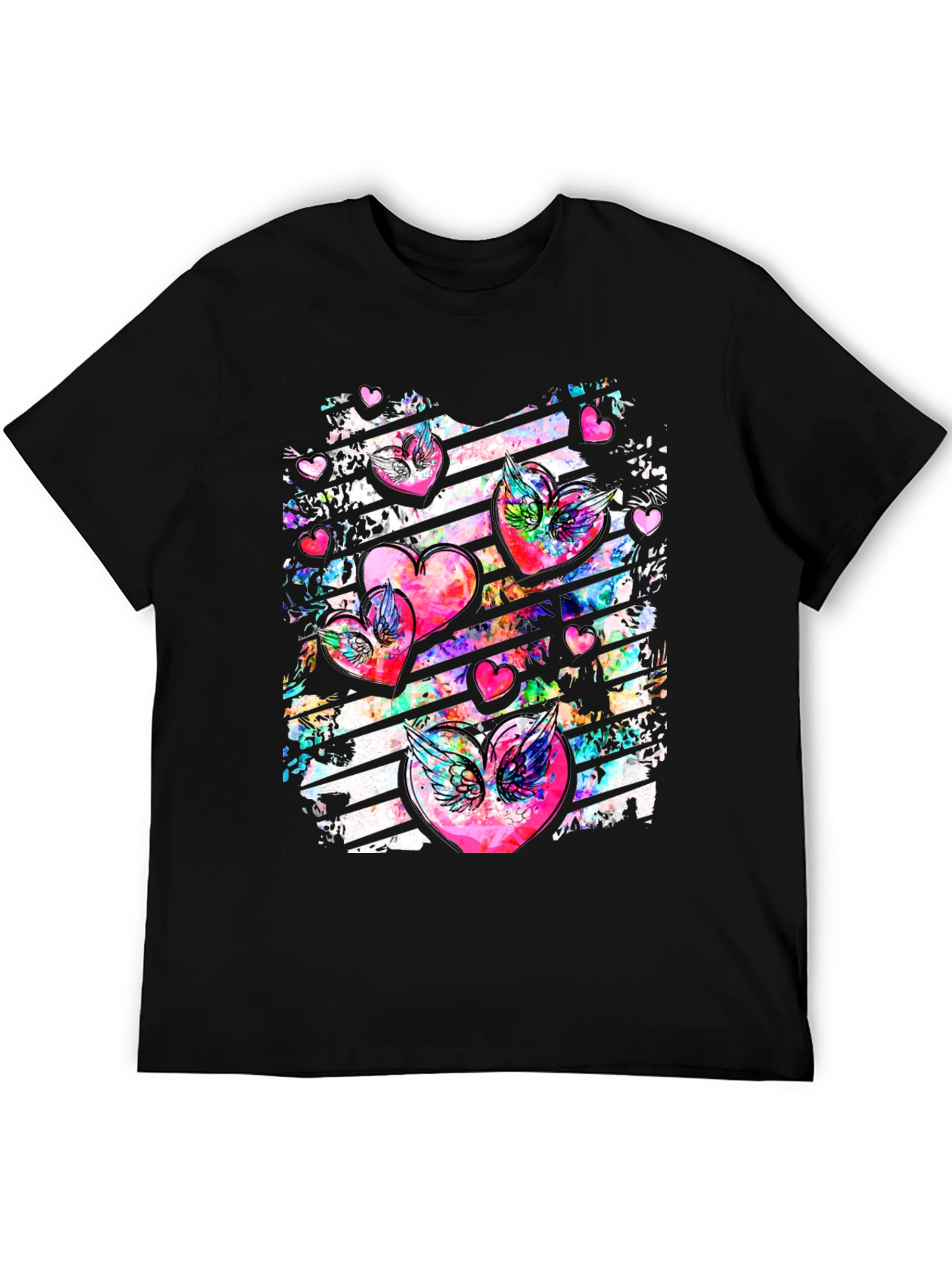 Heart Wings Graphic Tee - Unisex