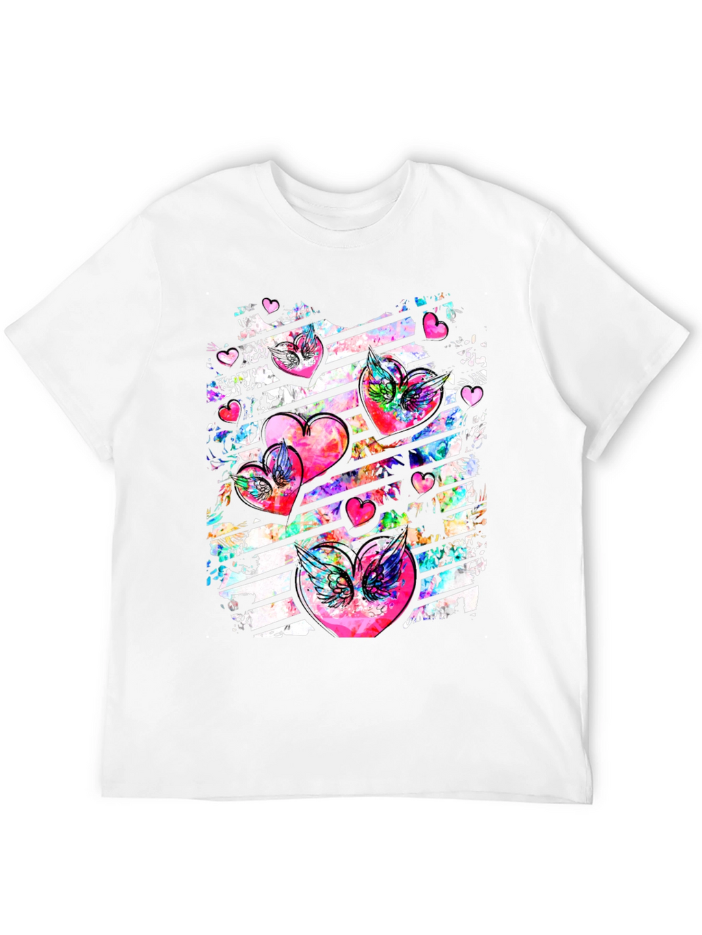 Heart Wings Graphic Tee - Unisex