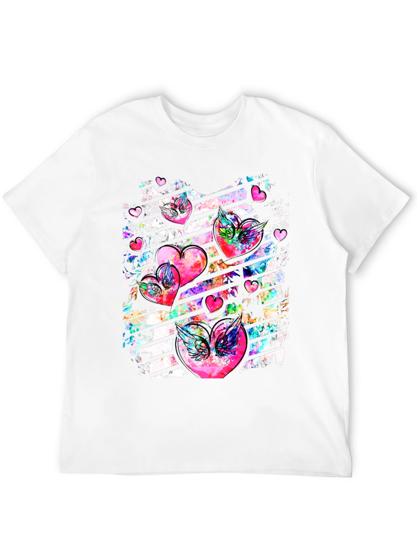 Heart Wings Graphic Tee - Unisex