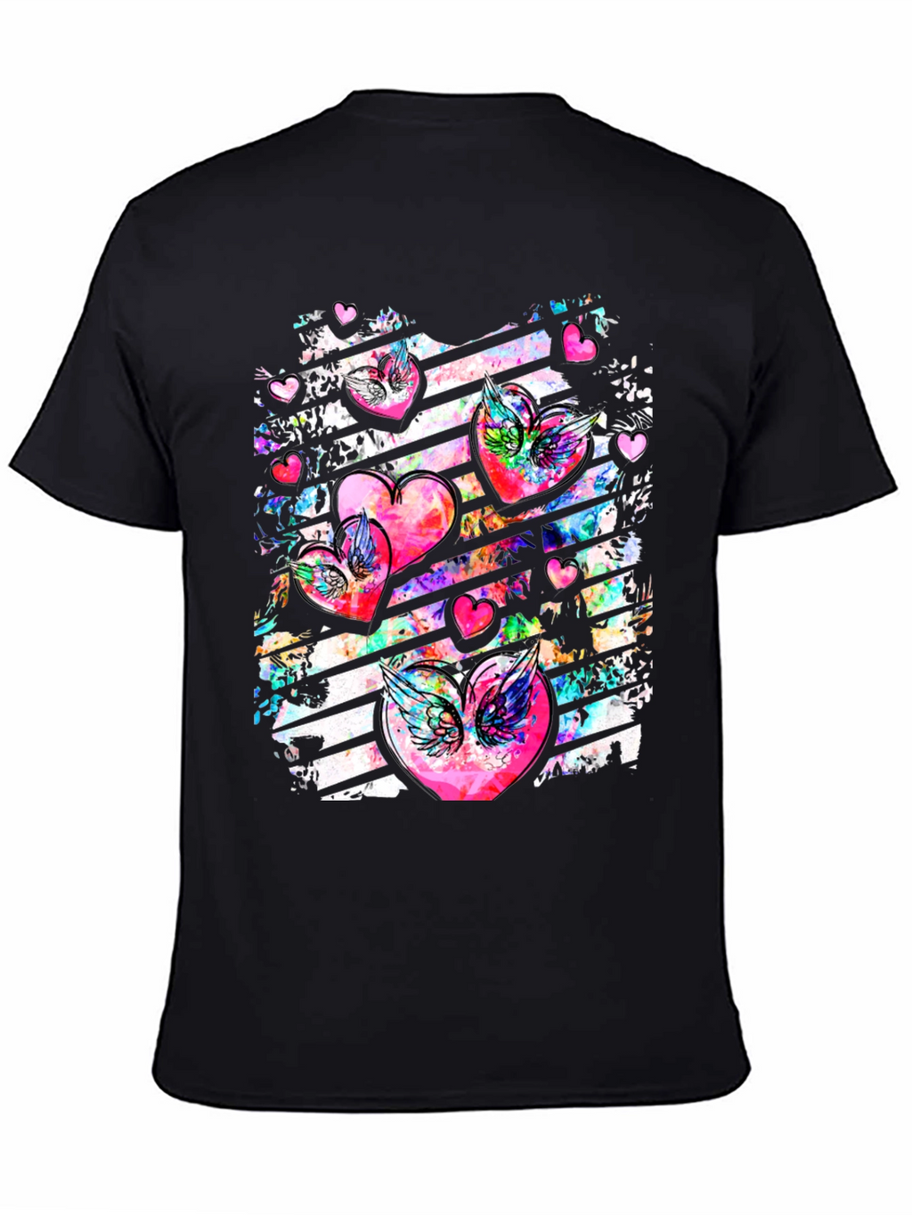 Heart Wings Graphic Tee - Unisex