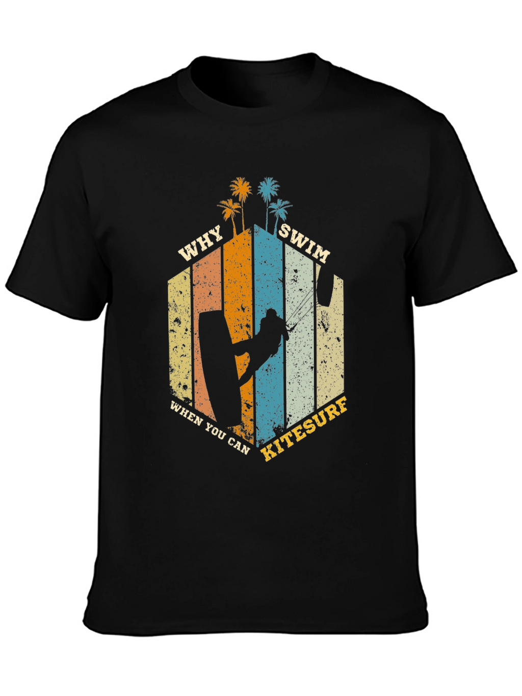 Kitesurf T-Shirt: Why Swim When You Can Kitesurf