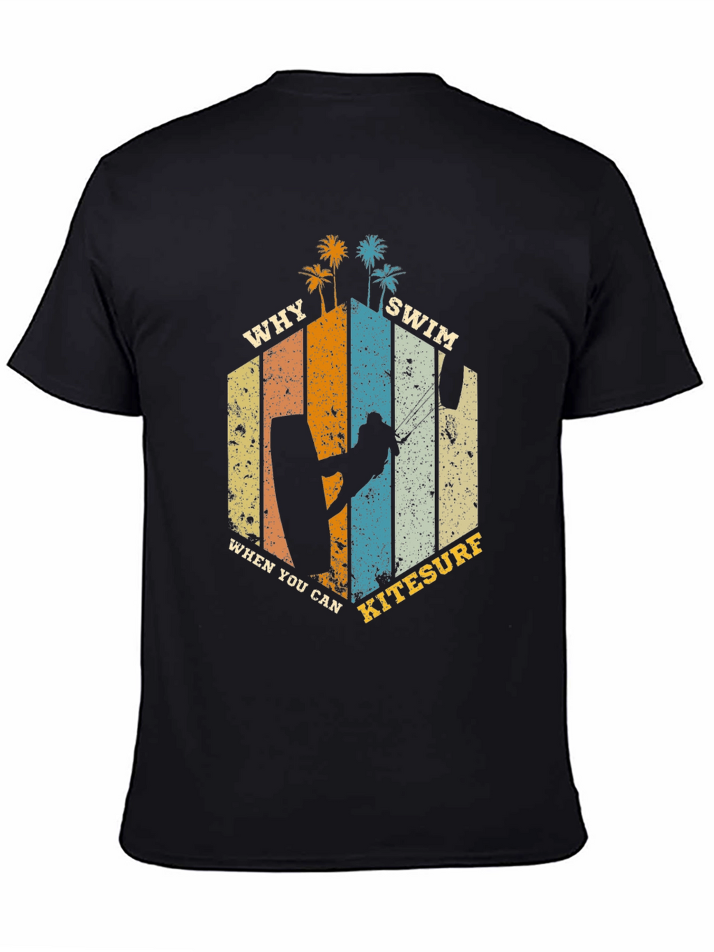 Kitesurf T-Shirt: Why Swim When You Can Kitesurf