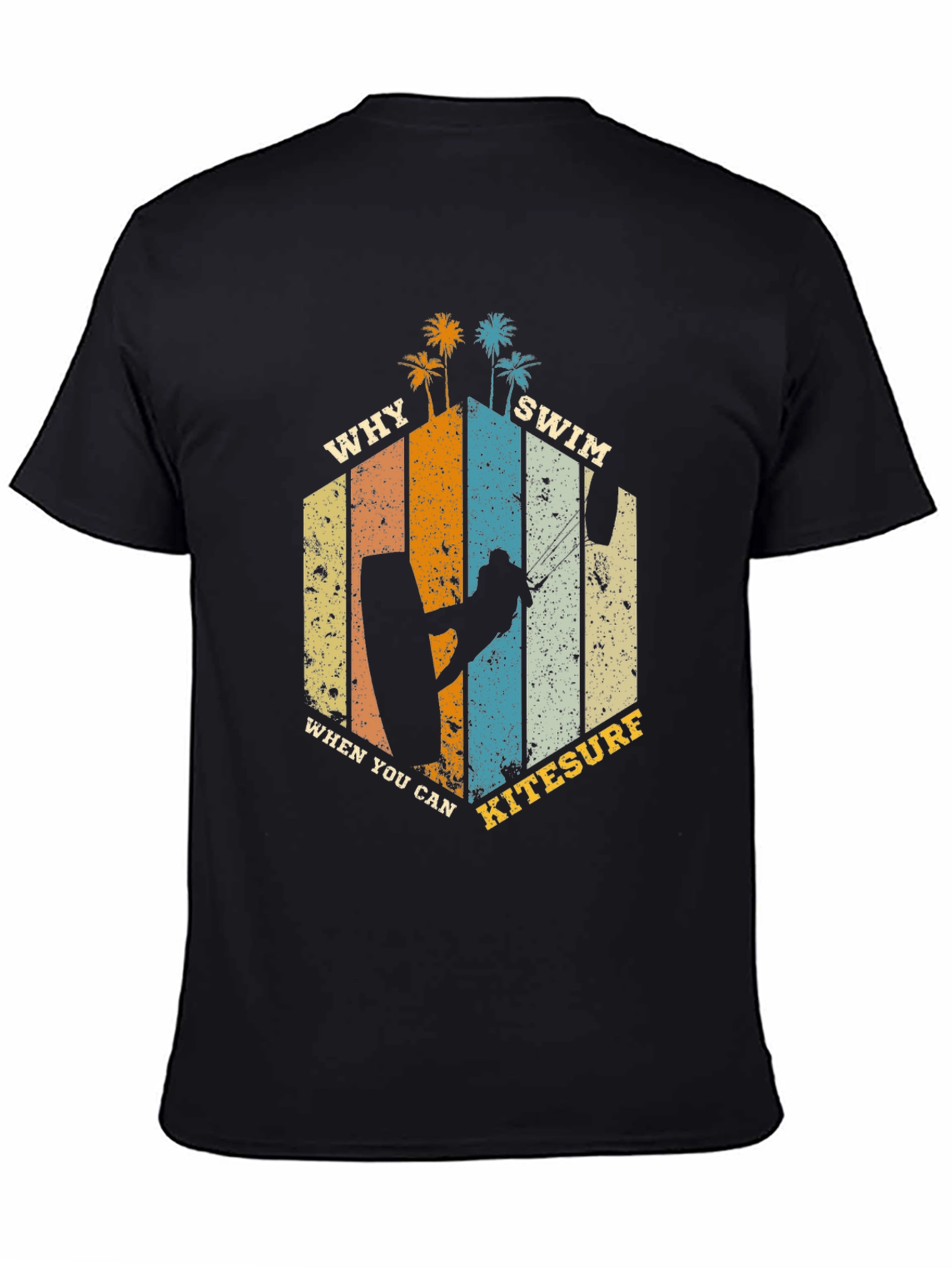 Kitesurf T-Shirt: Why Swim When You Can Kitesurf