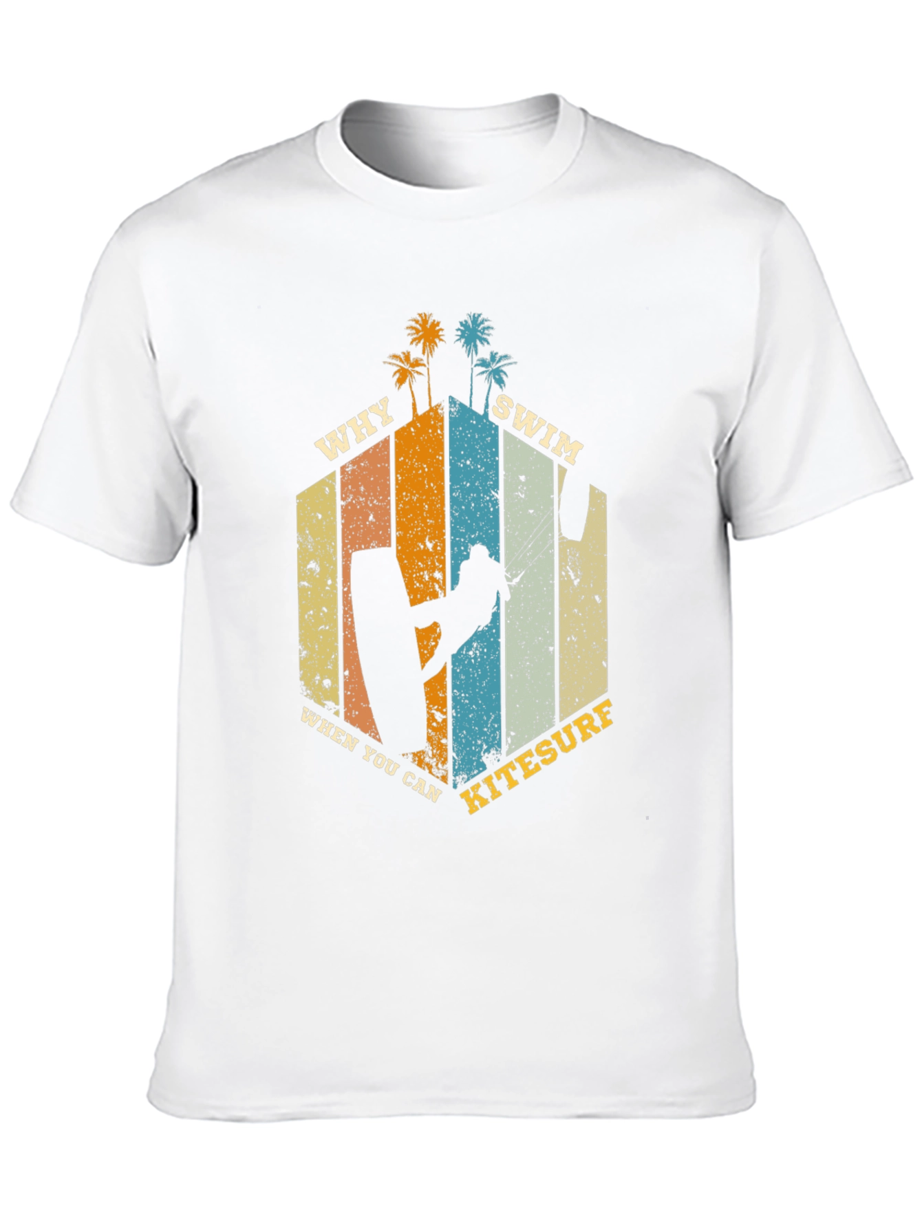 Kitesurf T-Shirt: Why Swim When You Can Kitesurf