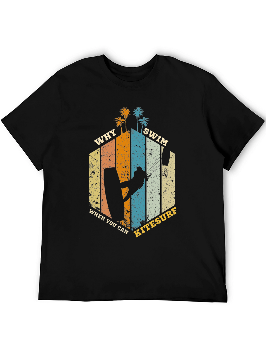 Kitesurf T-Shirt: Why Swim When You Can Kitesurf