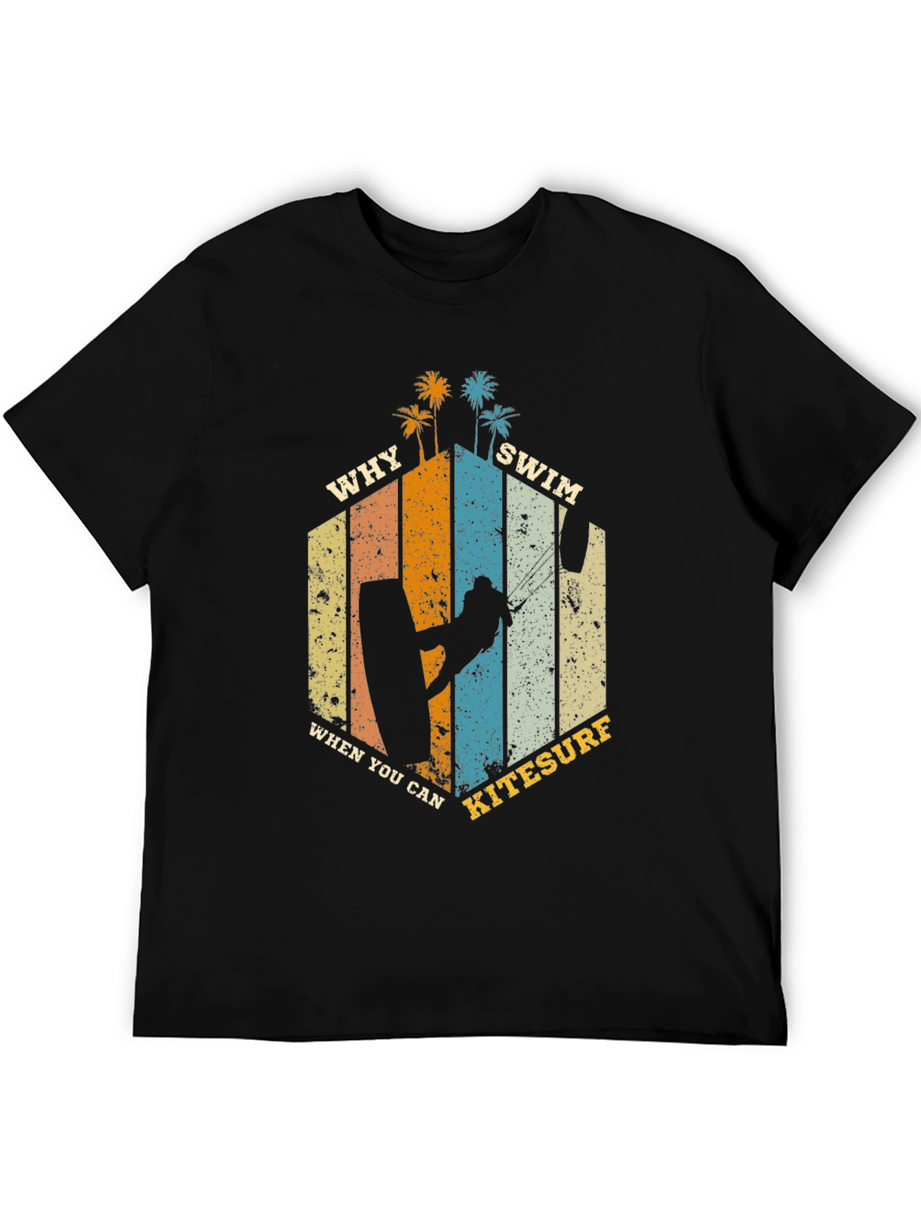 Kitesurf T-Shirt: Why Swim When You Can Kitesurf