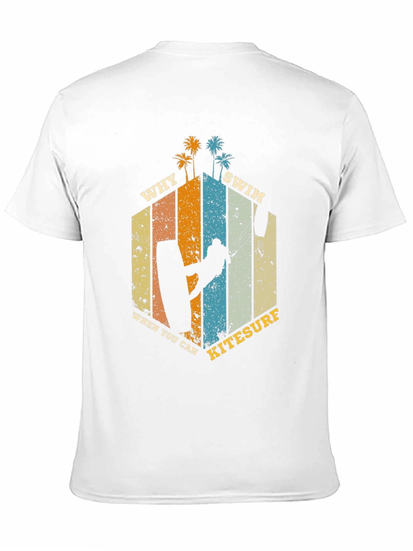 Kitesurf T-Shirt: Why Swim When You Can Kitesurf