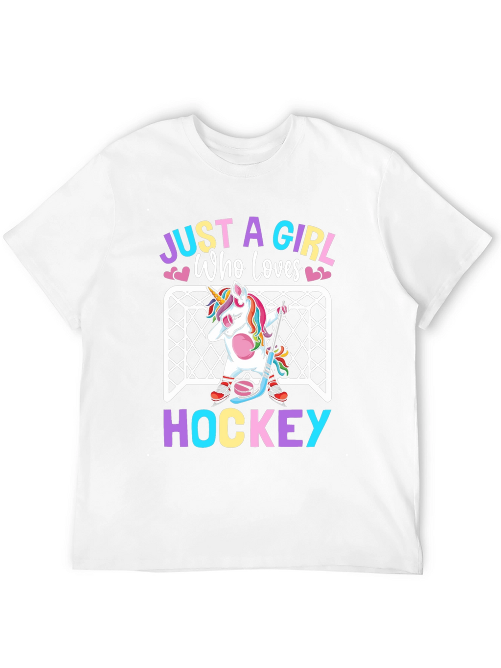 Just a Girl Who Loves Hockey T-Shirt
