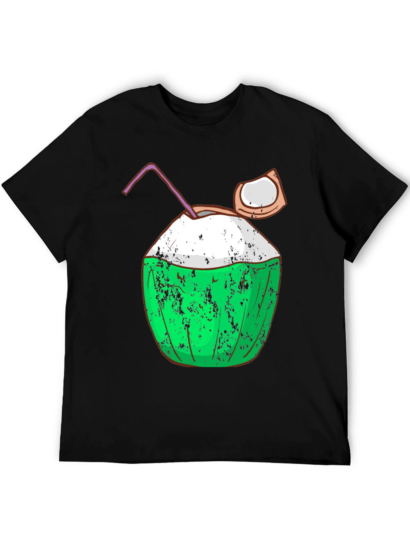 Coconut T-Shirt - Tropical Summer Vibes