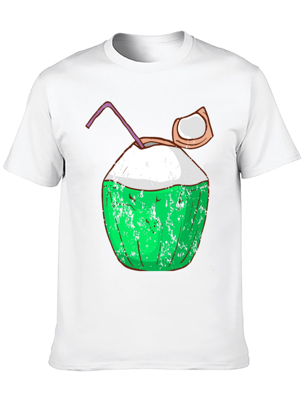Coconut T-Shirt - Tropical Summer Vibes