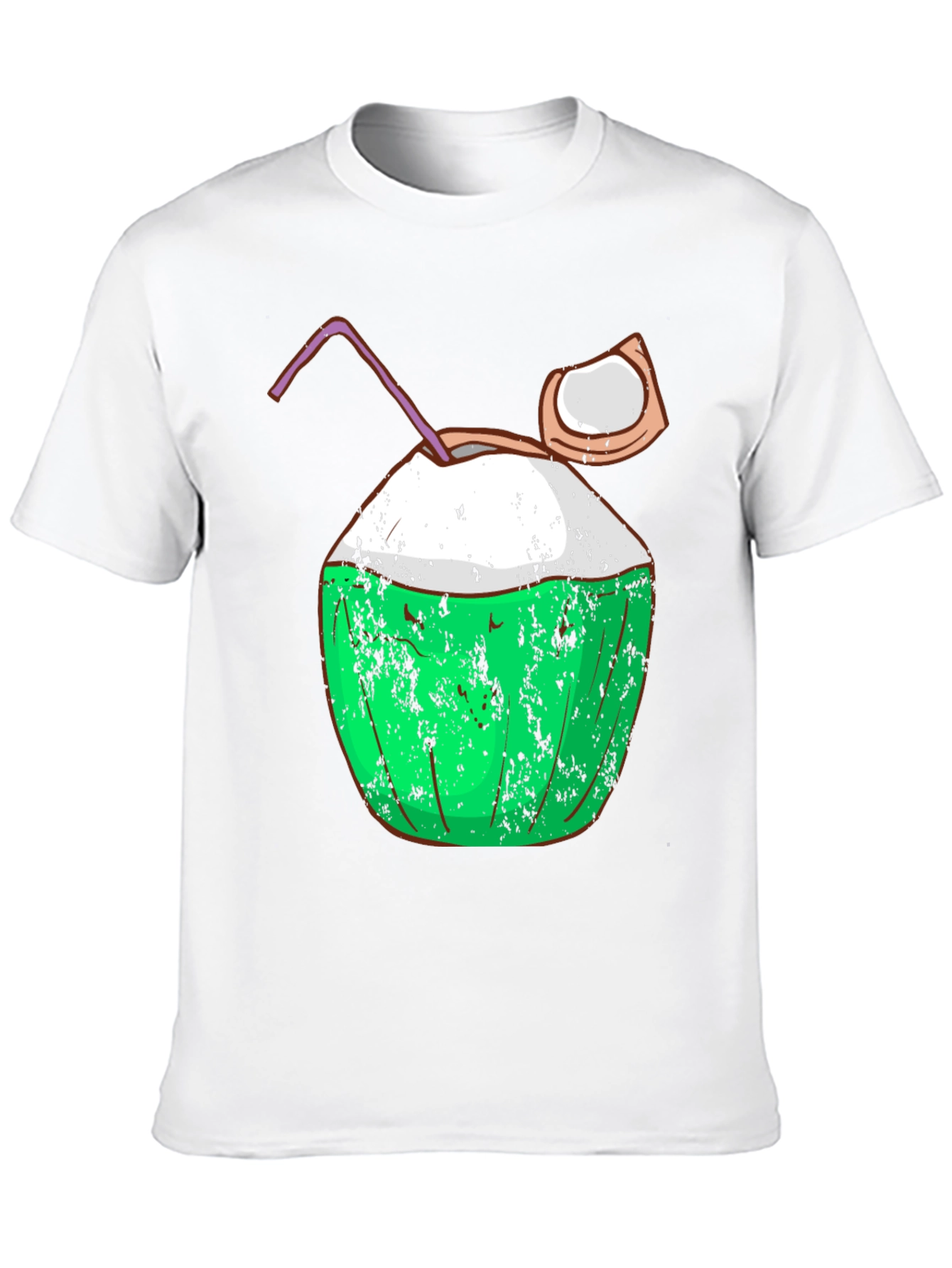 Coconut T-Shirt - Tropical Summer Vibes