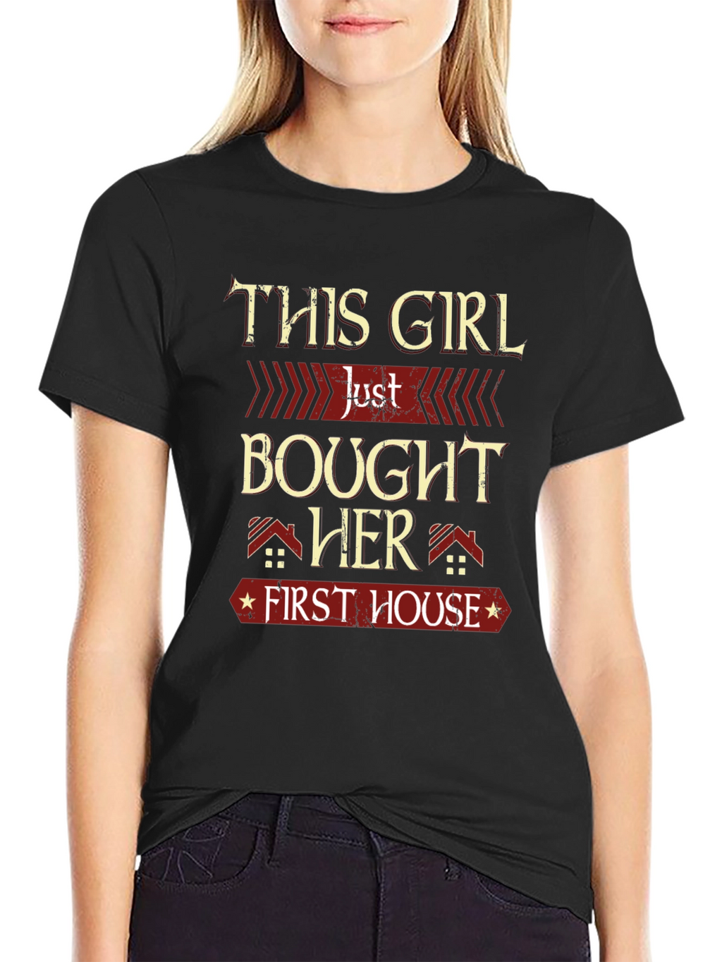 First House T-Shirt - New Homeowner Gift