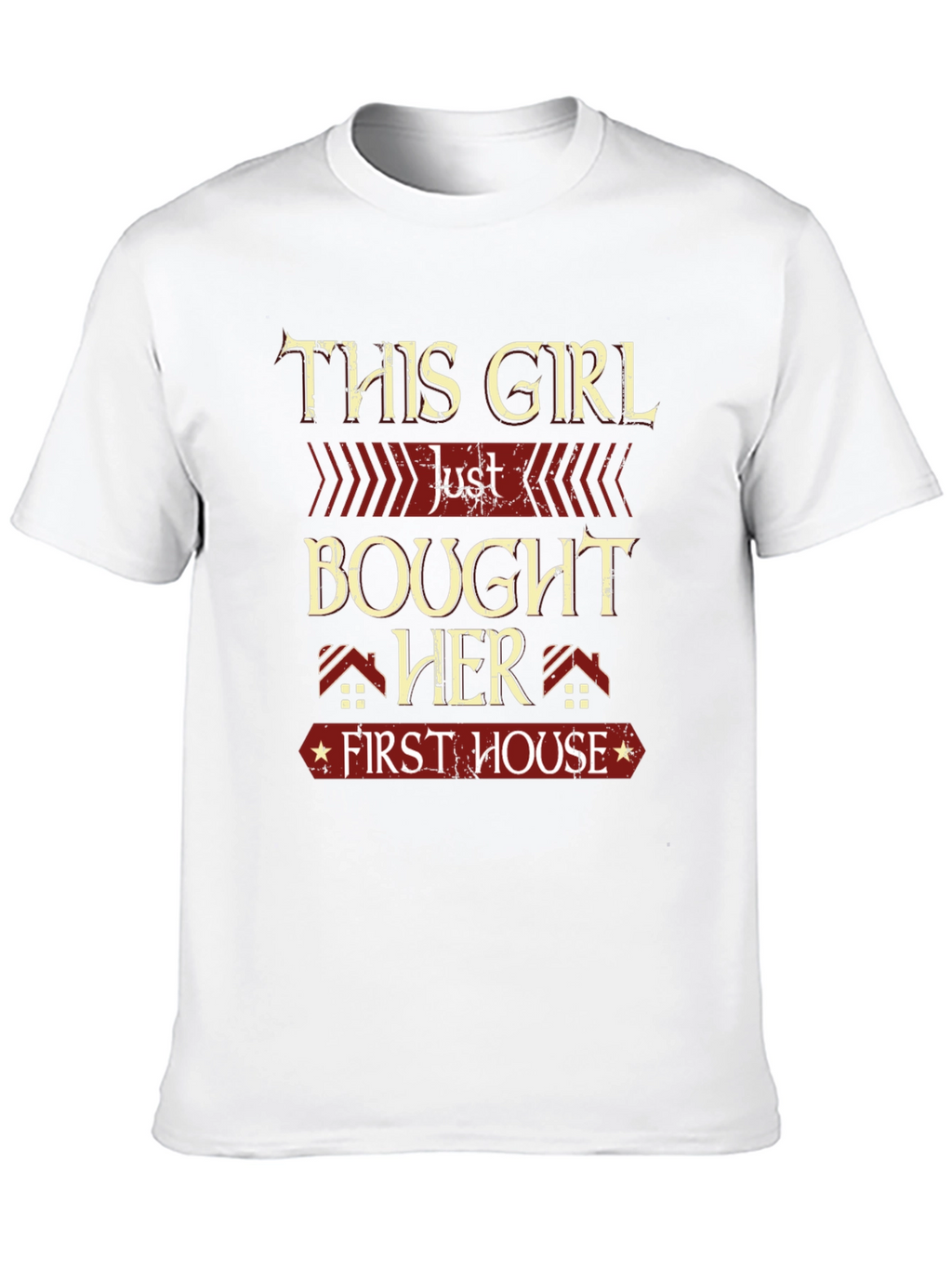 First House T-Shirt - New Homeowner Gift