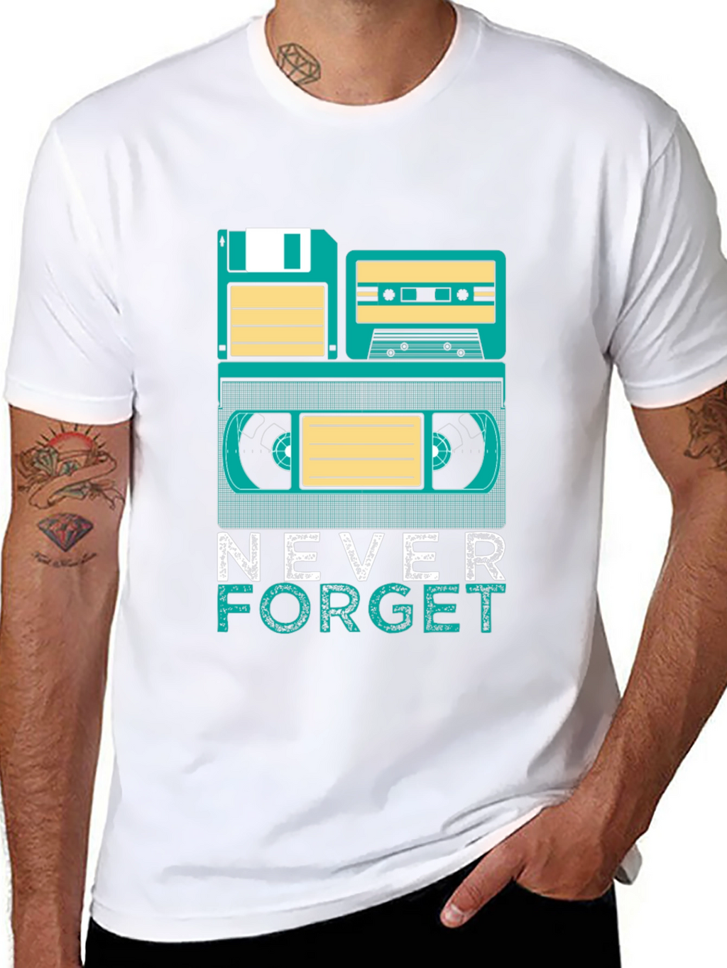 Retro Media T-Shirt: Never Forget the Classics!
