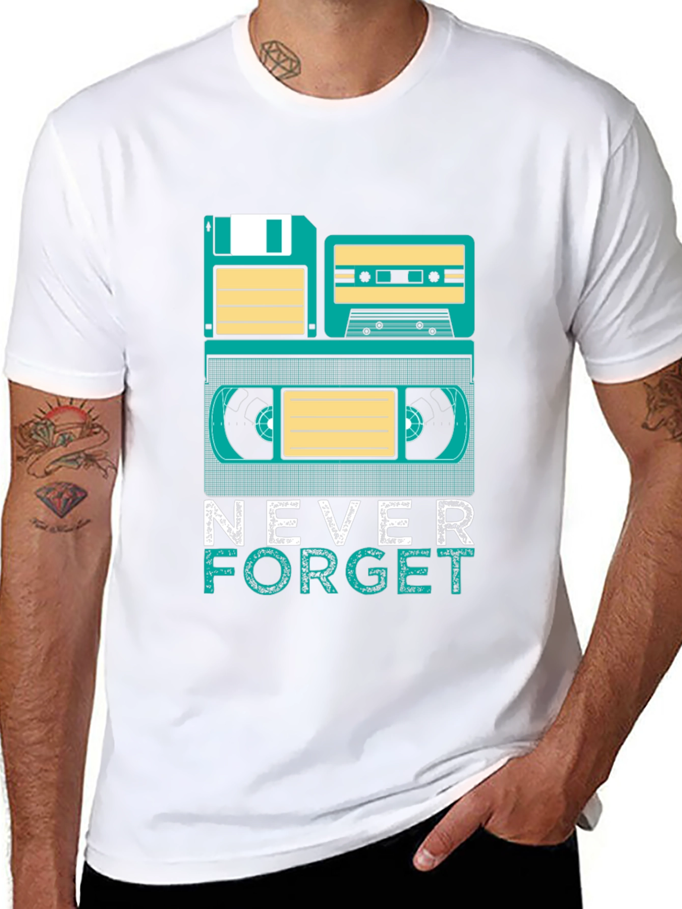Retro Media T-Shirt: Never Forget the Classics!