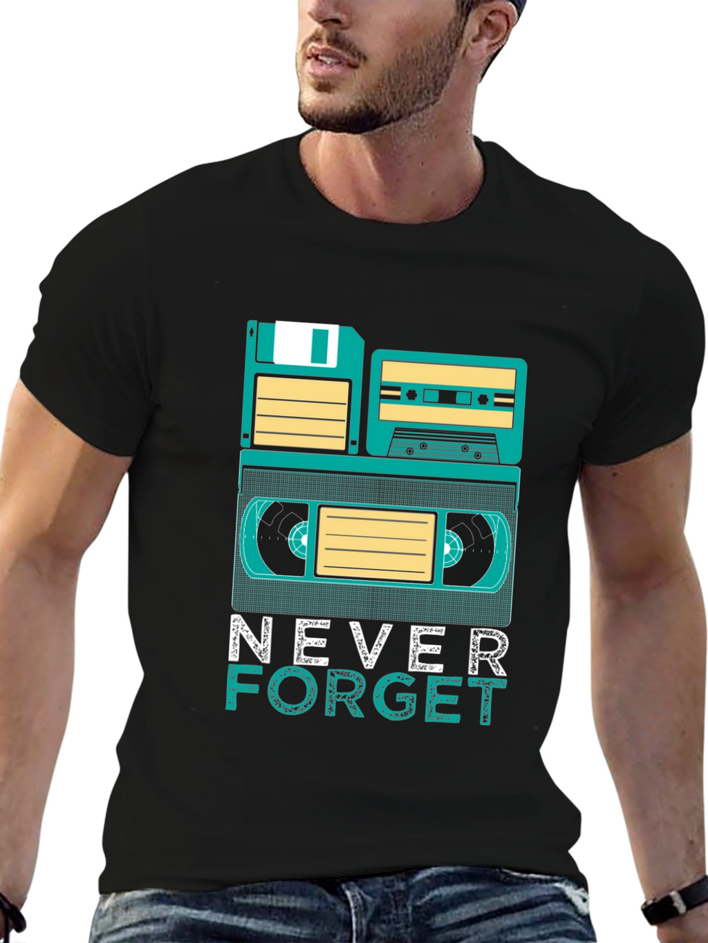 Retro Media T-Shirt: Never Forget the Classics!