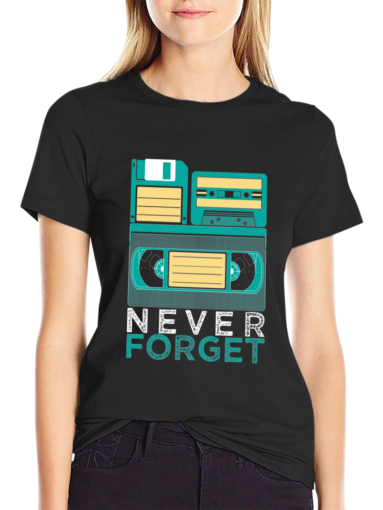 Retro Media T-Shirt: Never Forget the Classics!